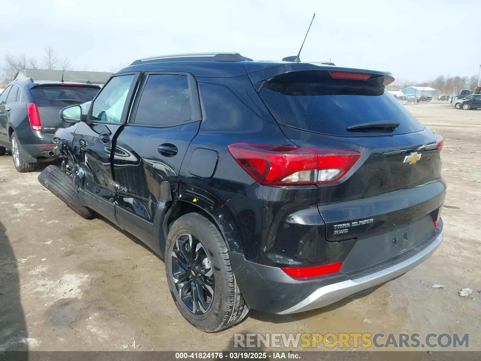 3 Photograph of a damaged car KL79MRSL9PB079395 CHEVROLET TRAILBLAZER 2023