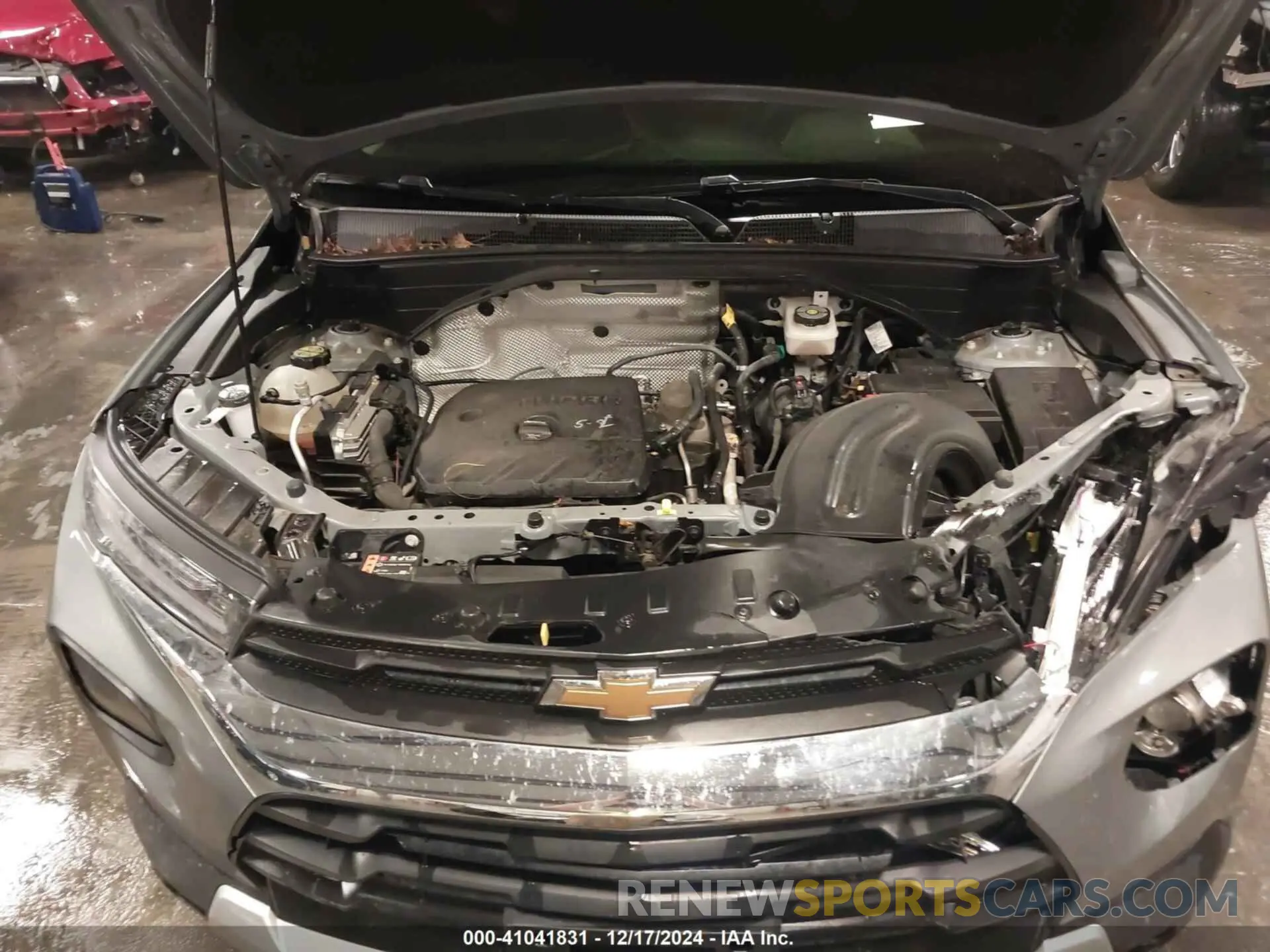 10 Photograph of a damaged car KL79MRSL9PB218747 CHEVROLET TRAILBLAZER 2023