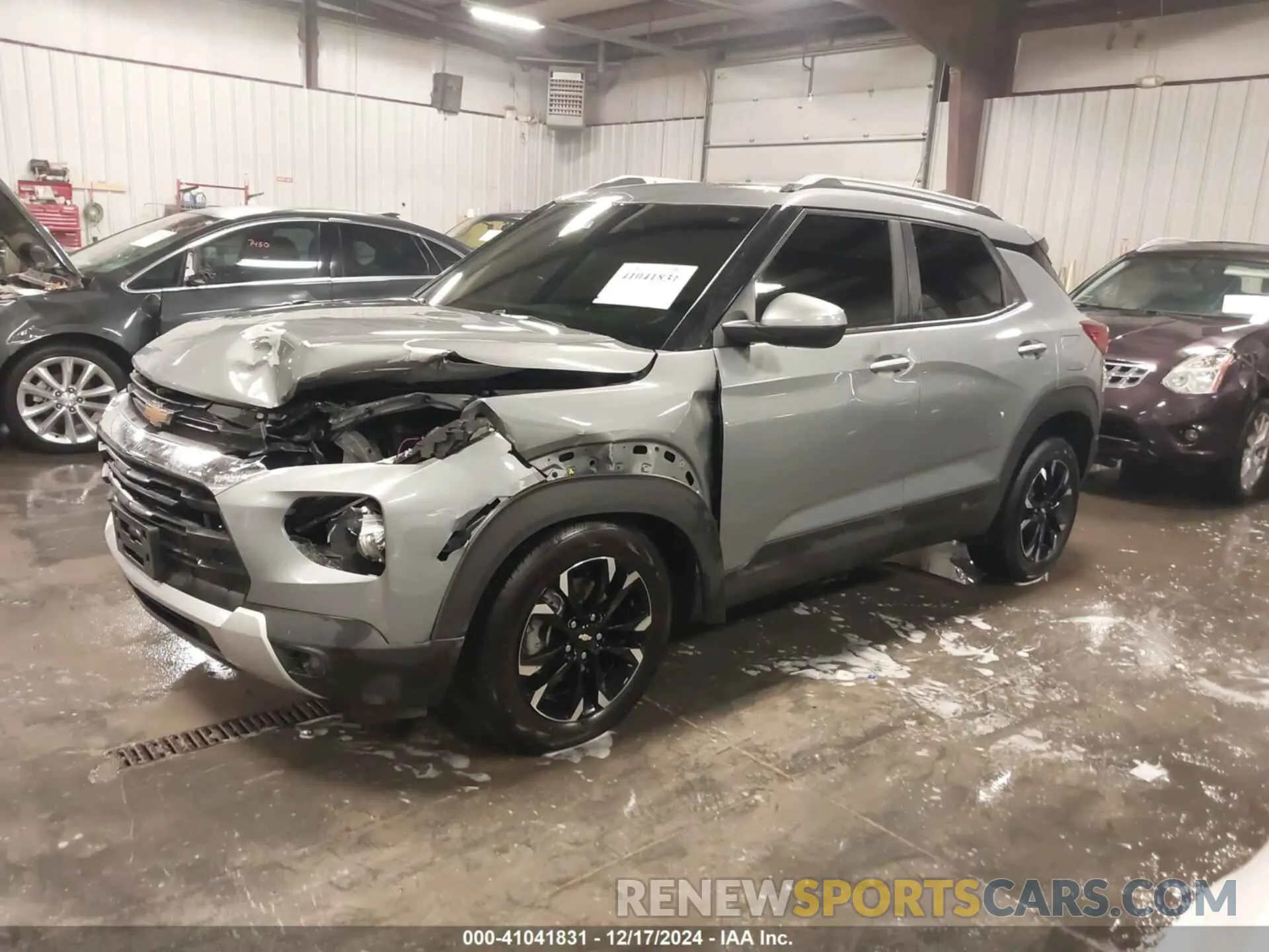 2 Photograph of a damaged car KL79MRSL9PB218747 CHEVROLET TRAILBLAZER 2023