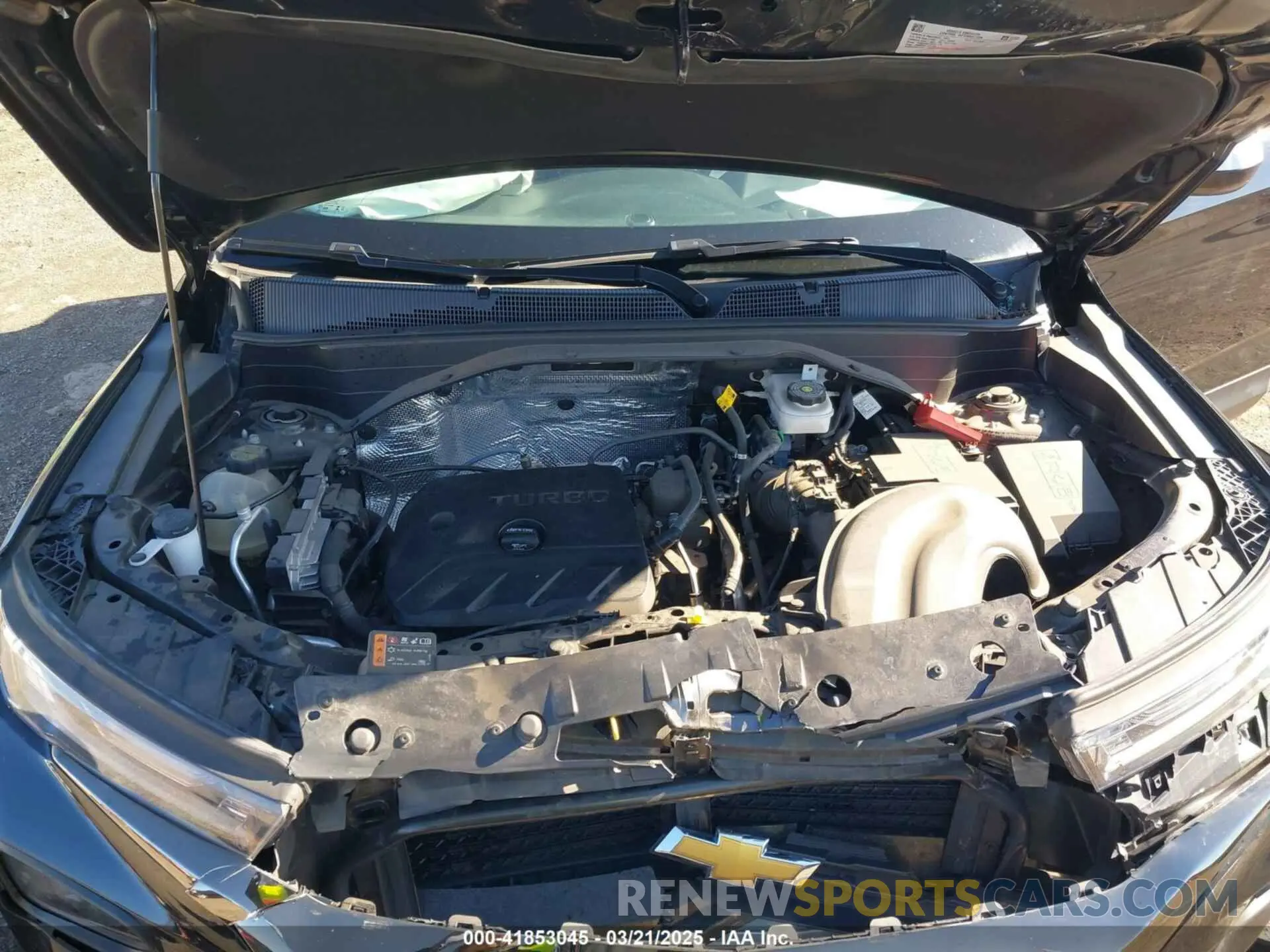 10 Photograph of a damaged car KL79MSSL0PB077218 CHEVROLET TRAILBLAZER 2023