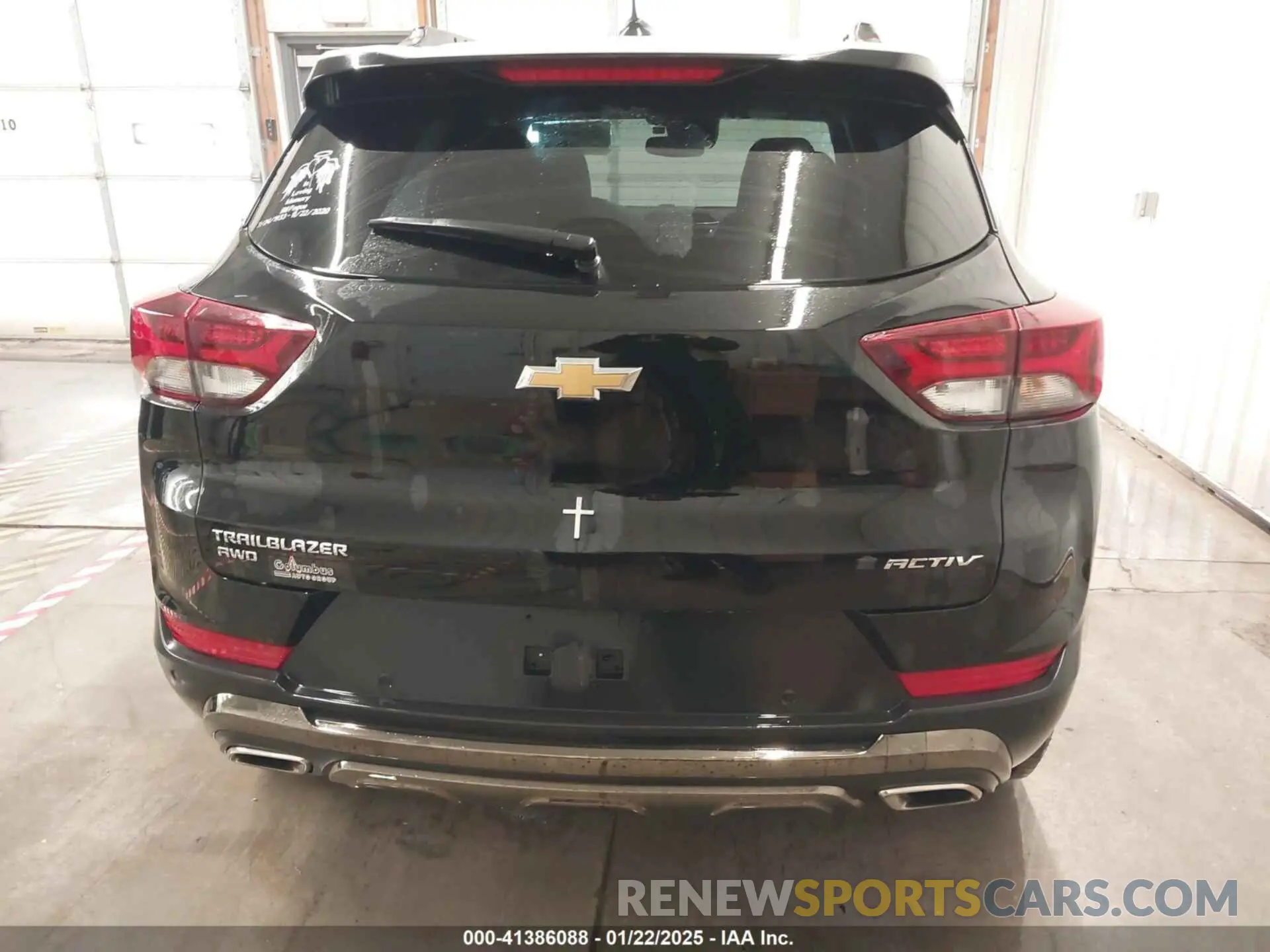 16 Photograph of a damaged car KL79MSSL1PB105561 CHEVROLET TRAILBLAZER 2023