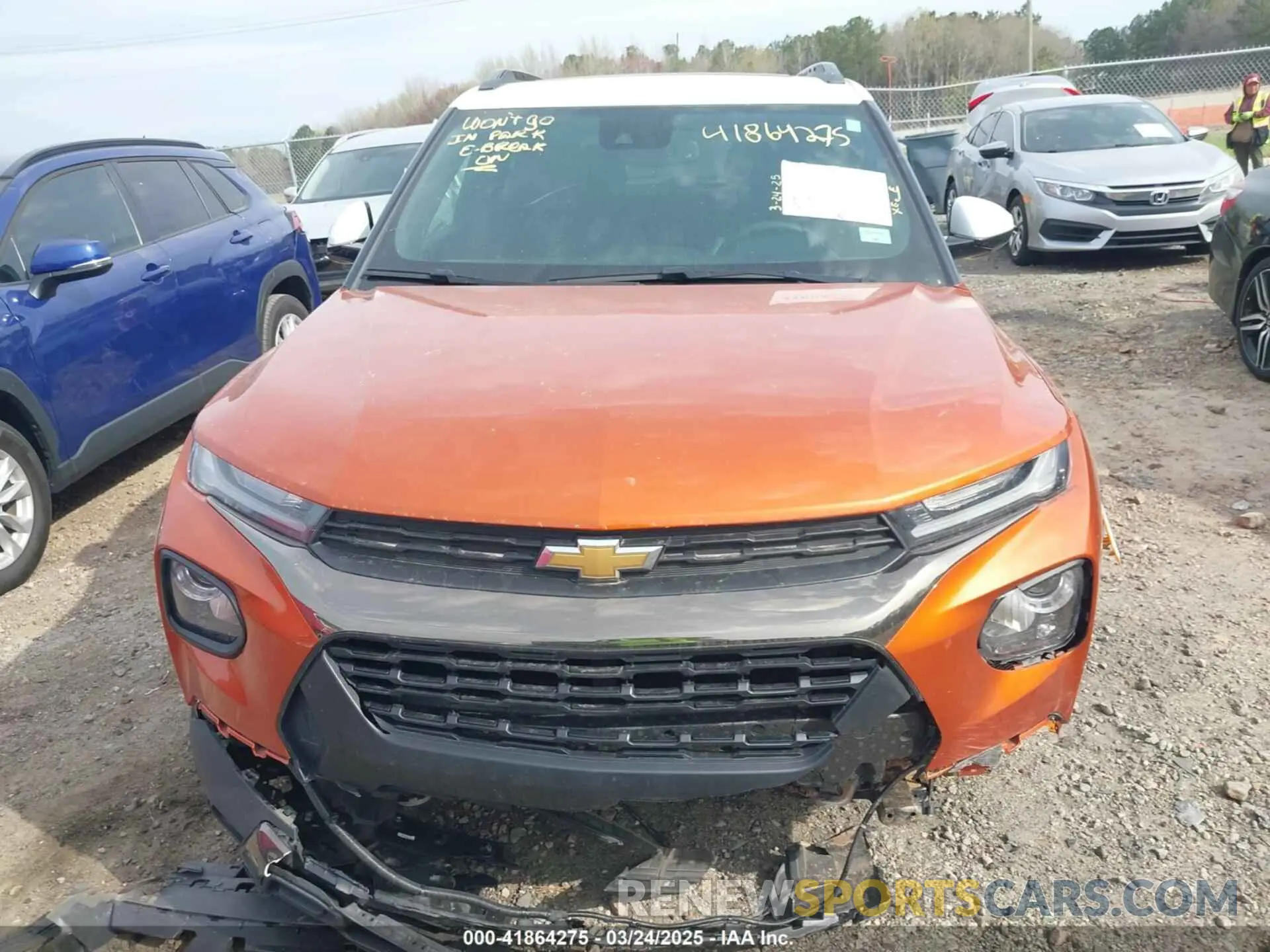 12 Photograph of a damaged car KL79MSSL8PB050137 CHEVROLET TRAILBLAZER 2023