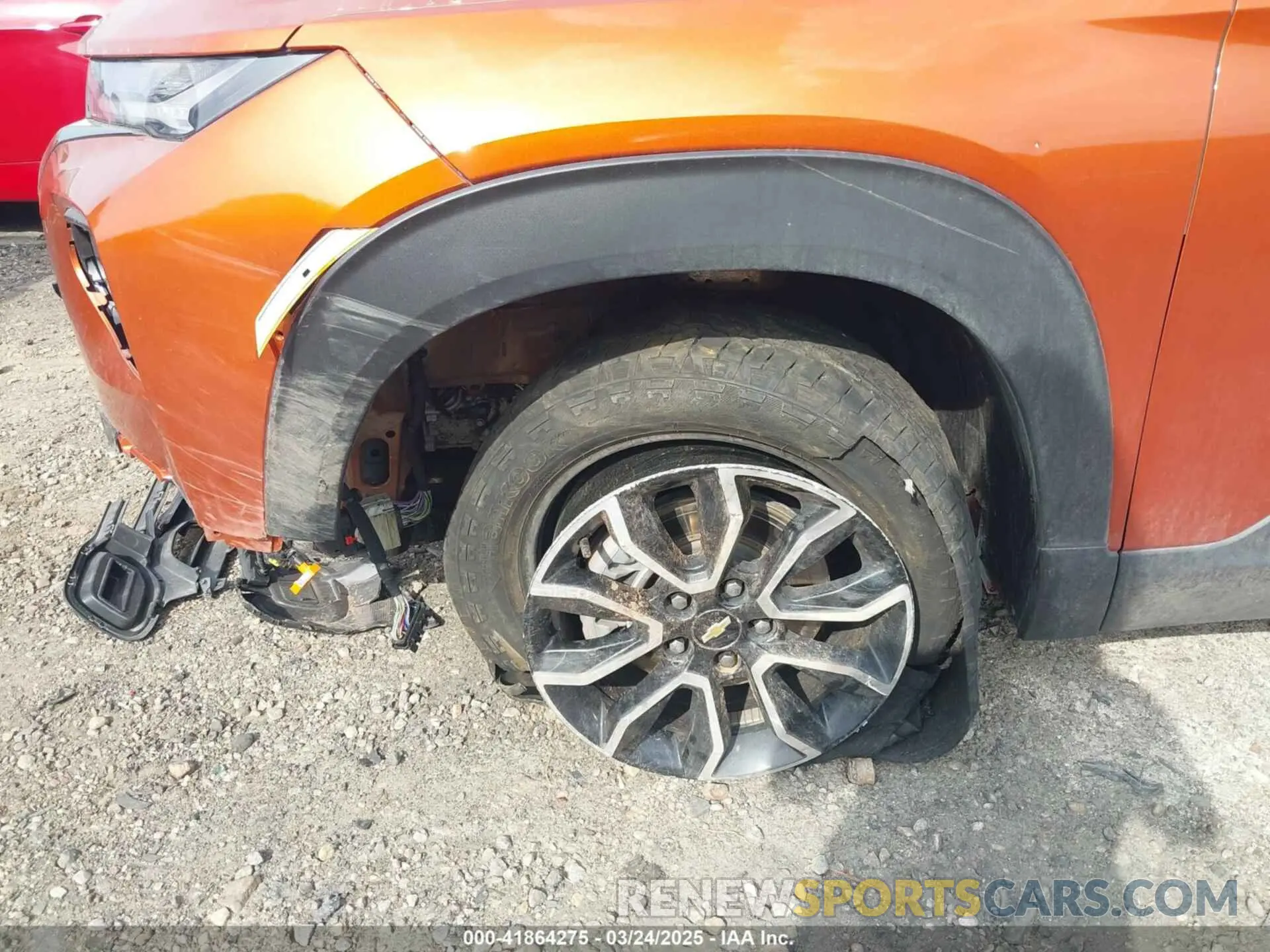 17 Photograph of a damaged car KL79MSSL8PB050137 CHEVROLET TRAILBLAZER 2023