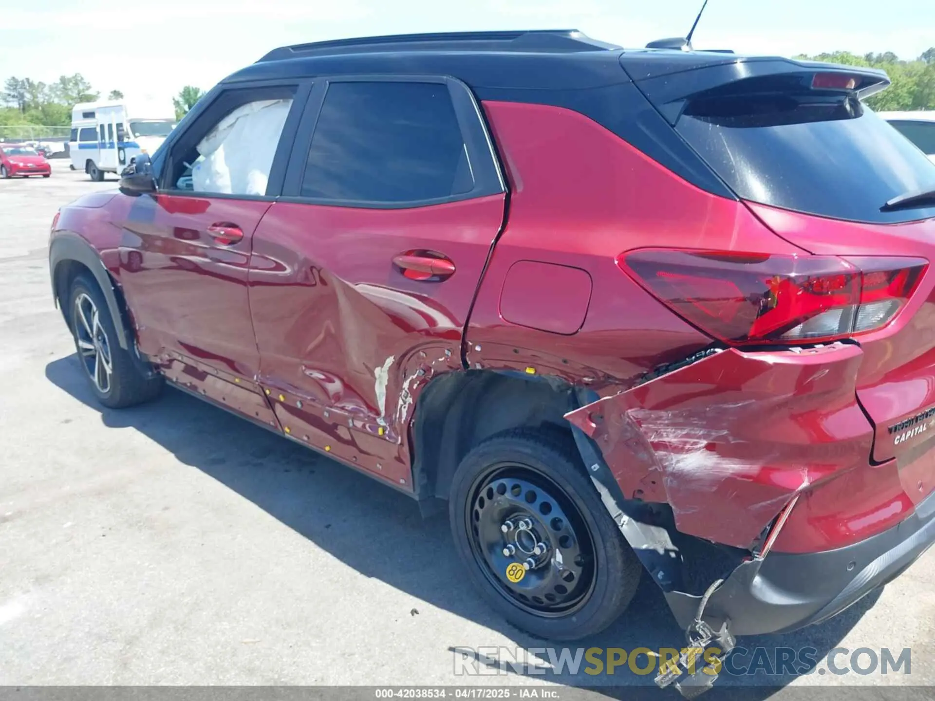 6 Photograph of a damaged car KL79MTSL0PB063258 CHEVROLET TRAILBLAZER 2023