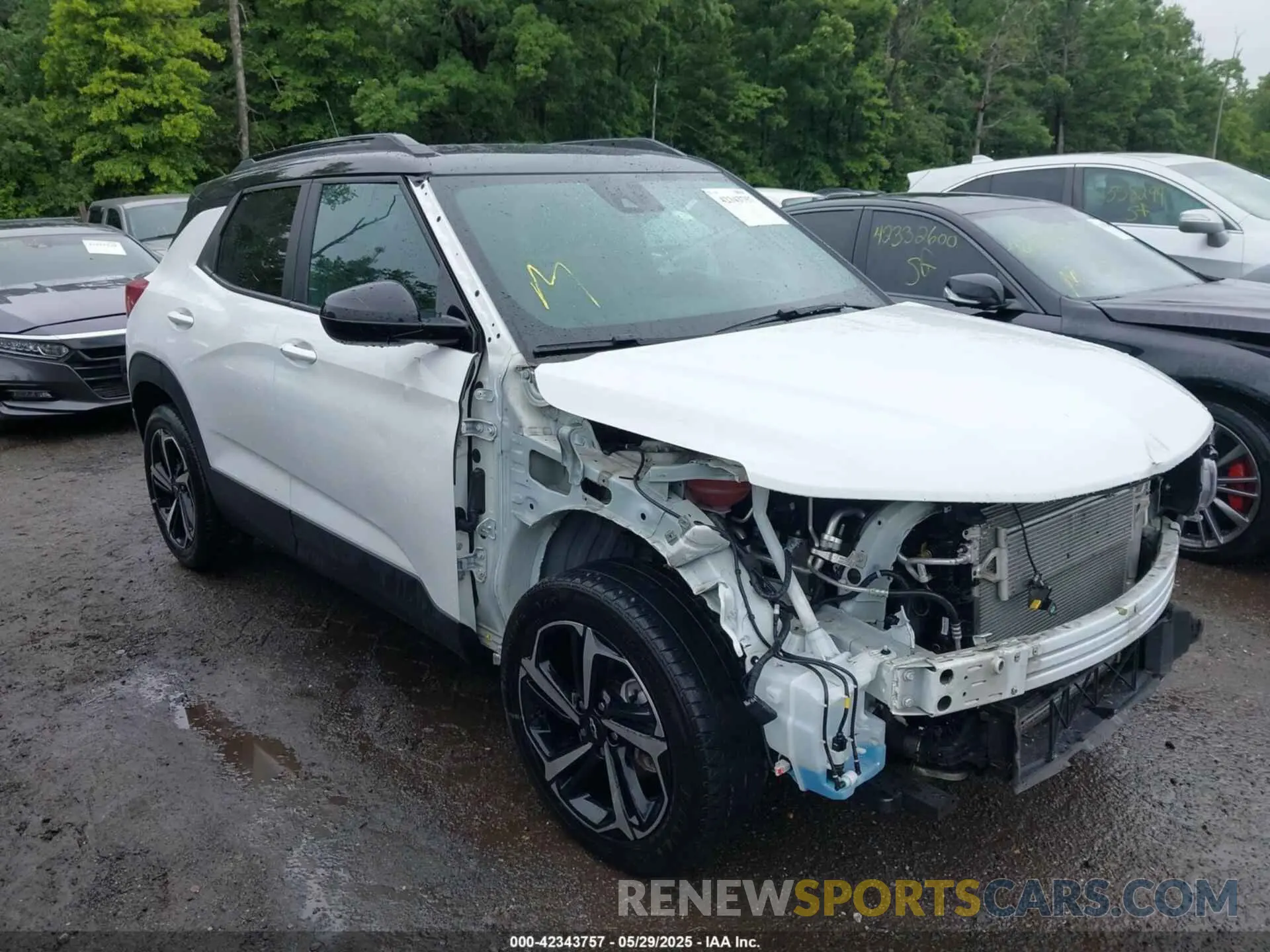 1 Photograph of a damaged car KL79MTSL3PB083875 CHEVROLET TRAILBLAZER 2023