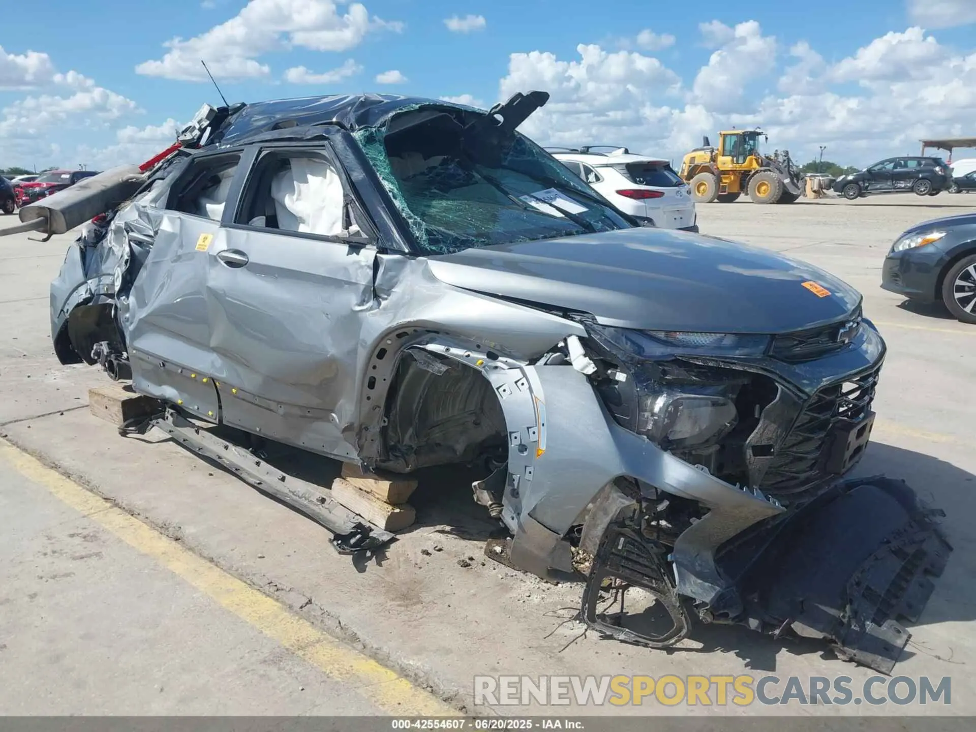 1 Photograph of a damaged car KL79MTSL3PB214206 CHEVROLET TRAILBLAZER 2023