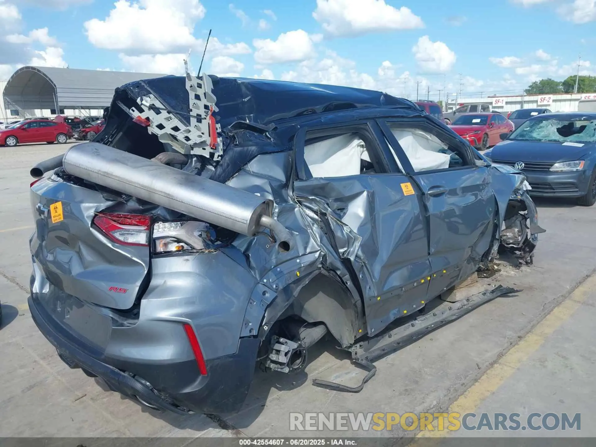 12 Photograph of a damaged car KL79MTSL3PB214206 CHEVROLET TRAILBLAZER 2023