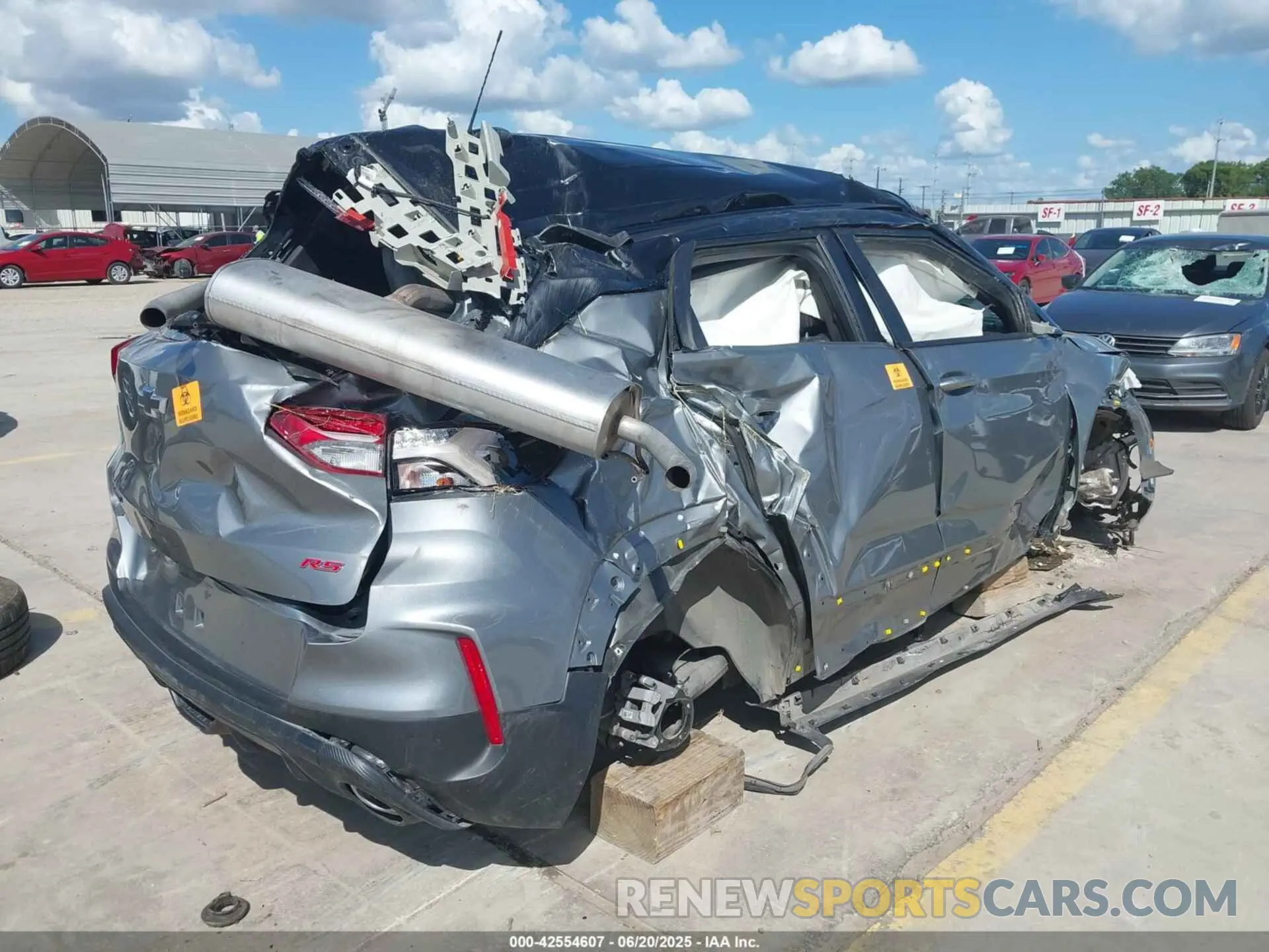 4 Photograph of a damaged car KL79MTSL3PB214206 CHEVROLET TRAILBLAZER 2023
