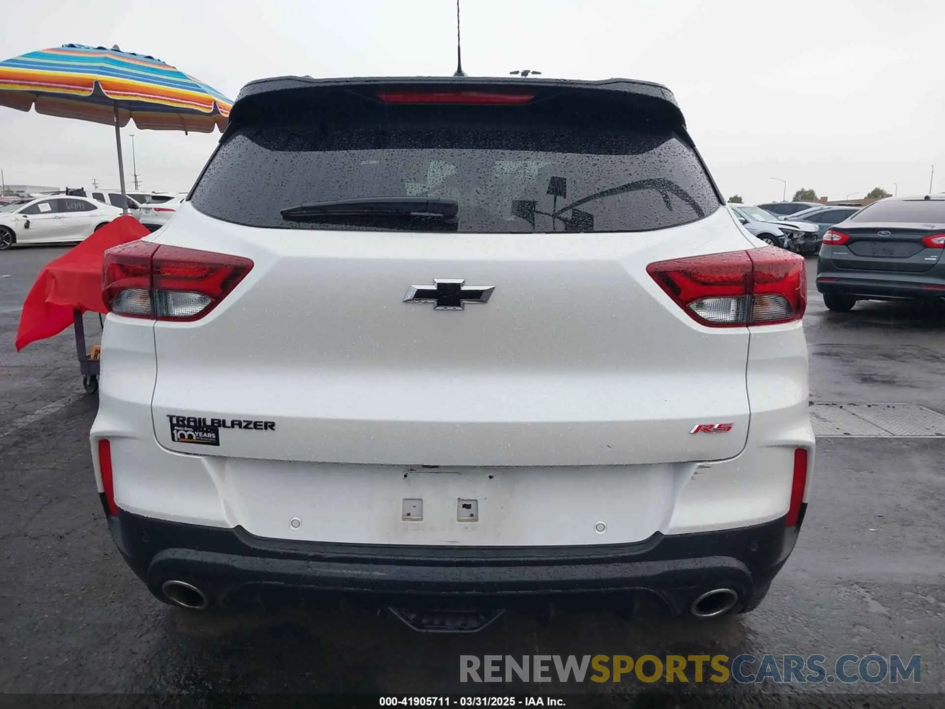15 Photograph of a damaged car KL79MTSL4PB019960 CHEVROLET TRAILBLAZER 2023
