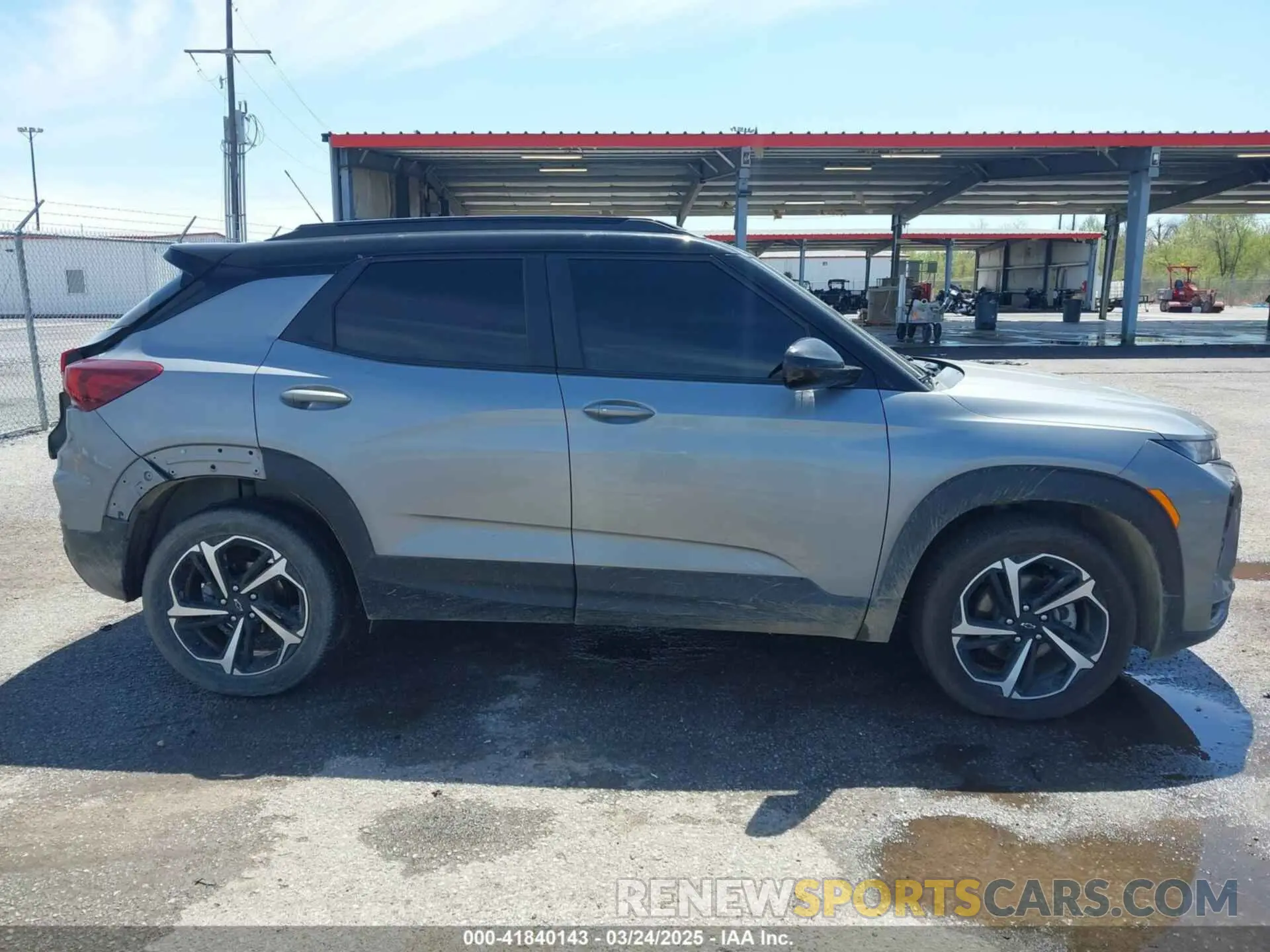 13 Photograph of a damaged car KL79MTSL4PB059388 CHEVROLET TRAILBLAZER 2023