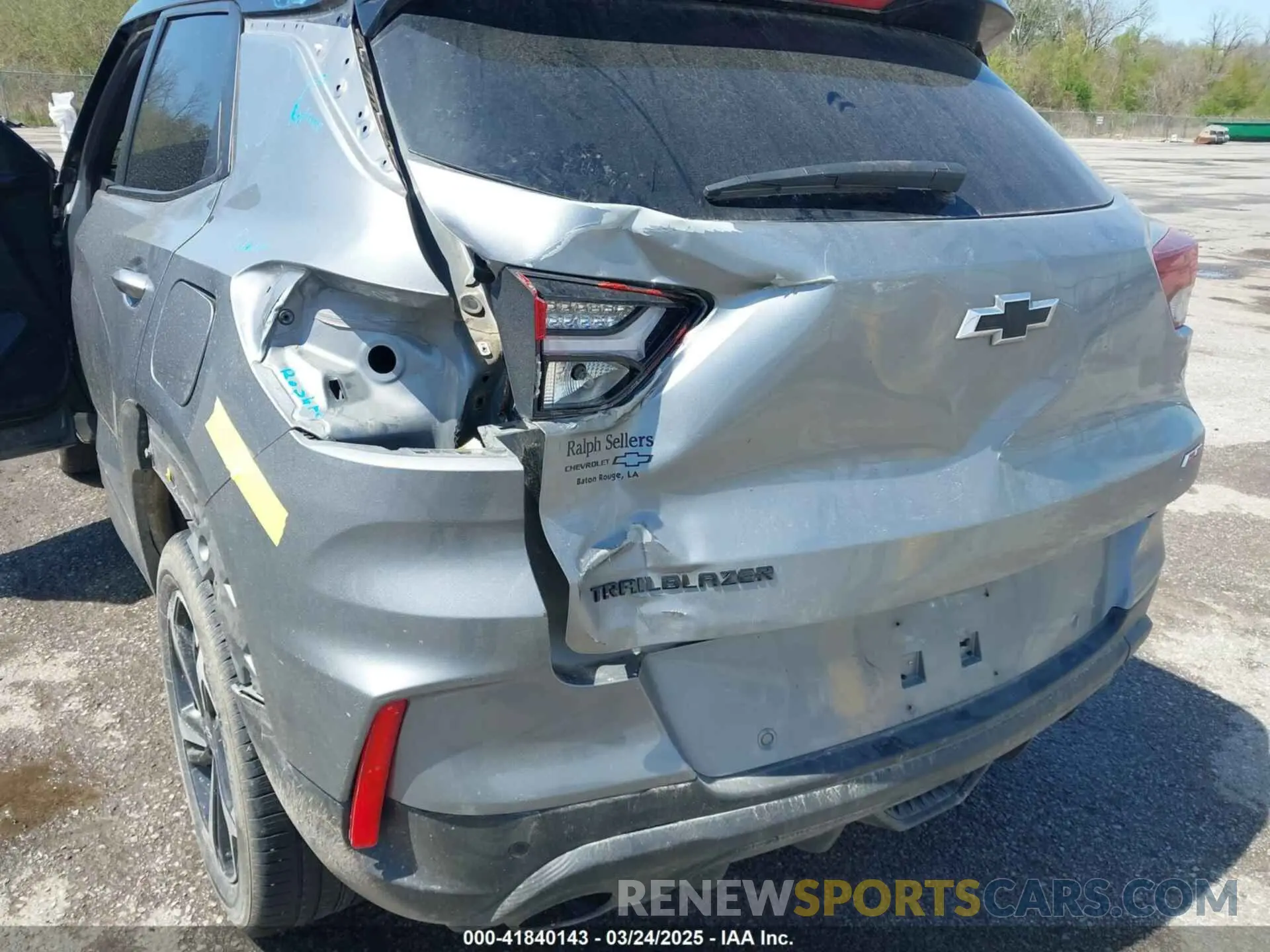 6 Photograph of a damaged car KL79MTSL4PB059388 CHEVROLET TRAILBLAZER 2023