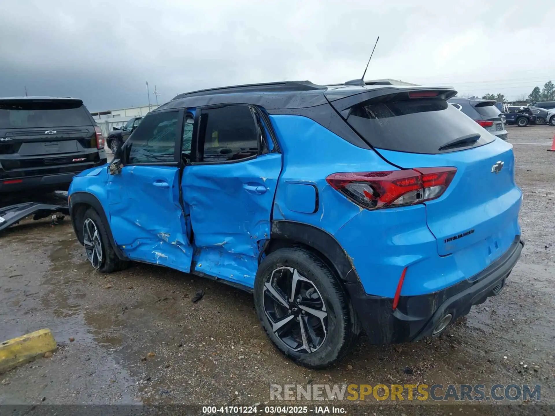 3 Photograph of a damaged car KL79MTSL4PB164447 CHEVROLET TRAILBLAZER 2023