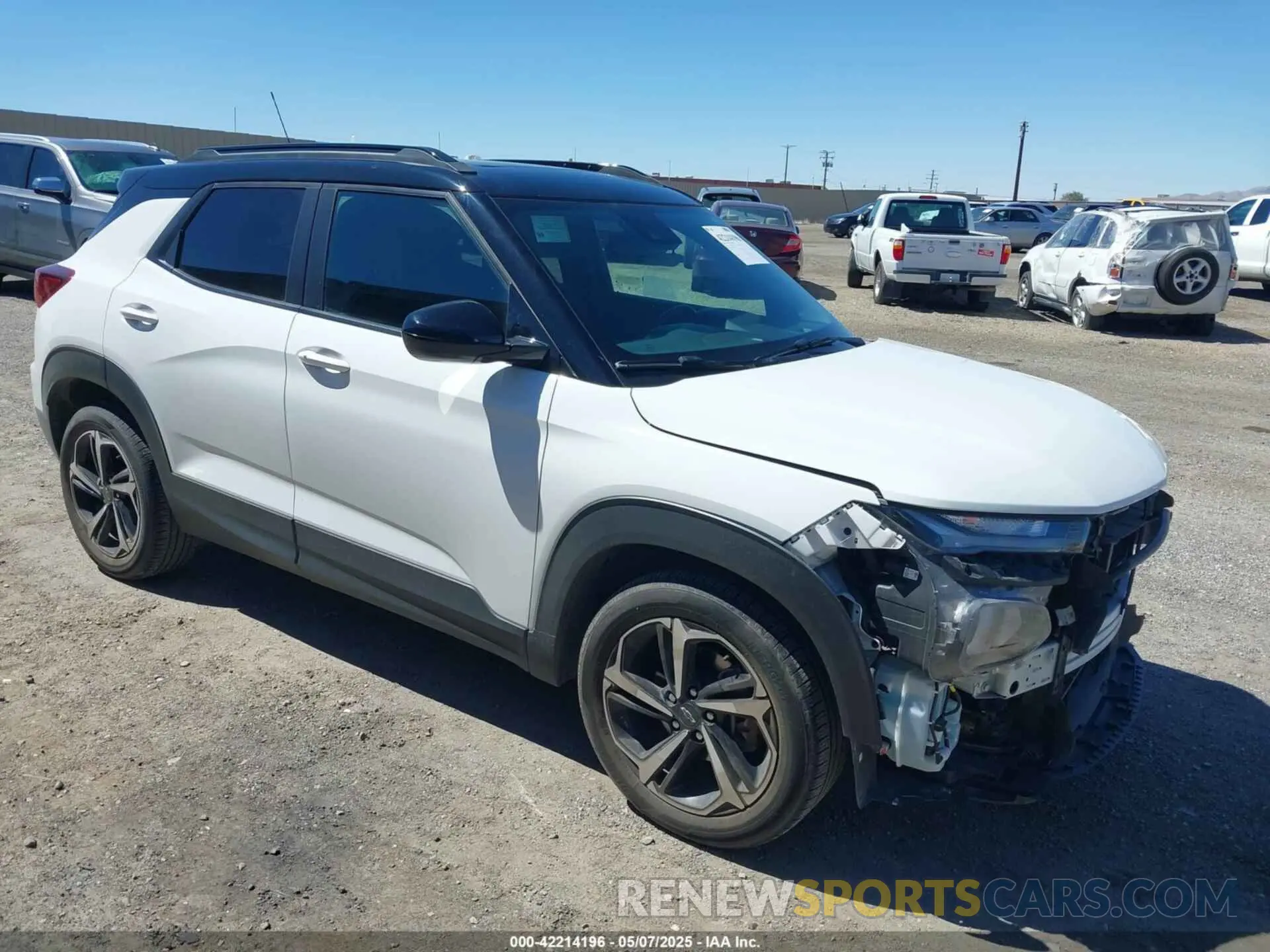 1 Photograph of a damaged car KL79MTSL5PB008921 CHEVROLET TRAILBLAZER 2023