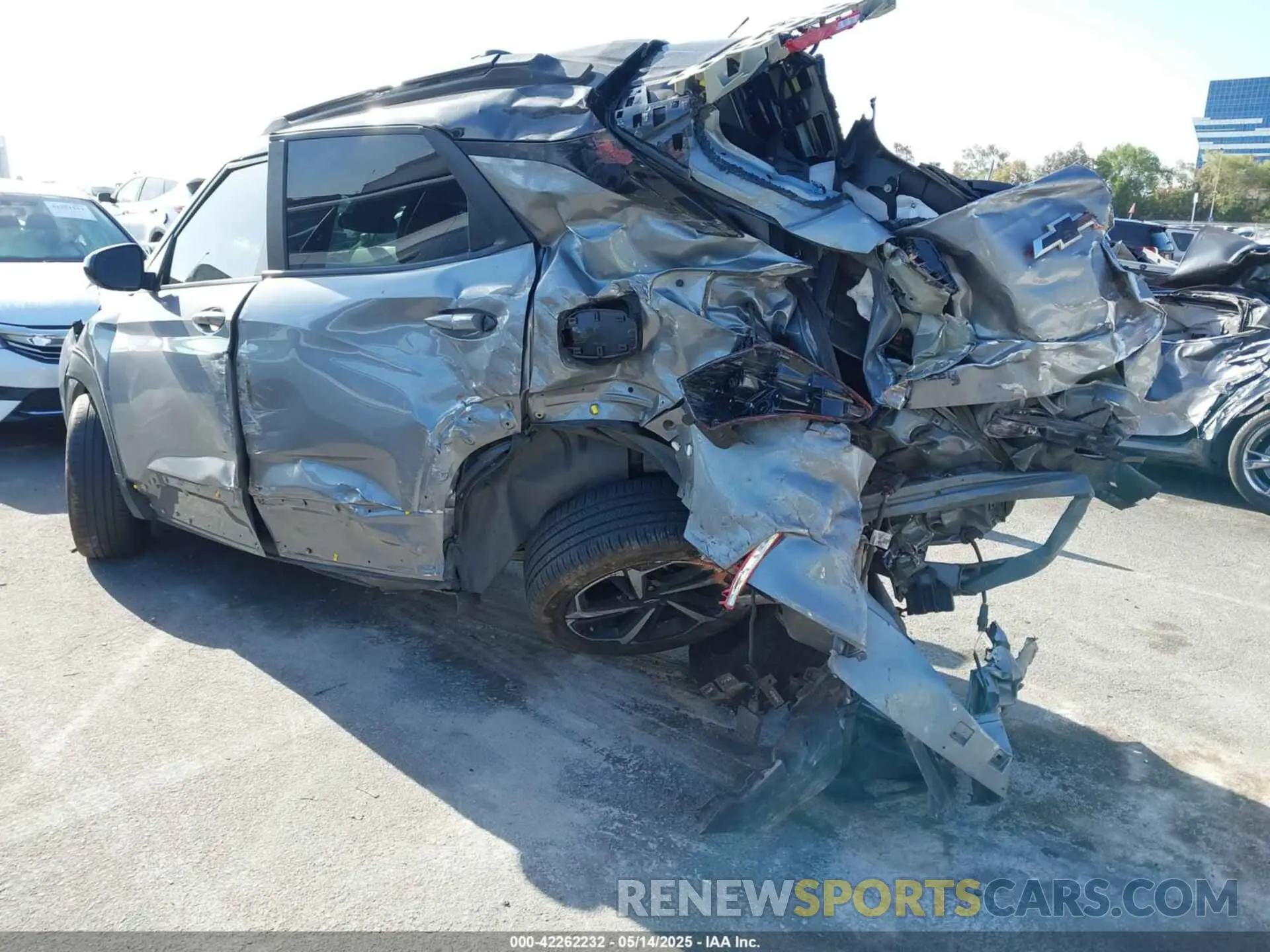 3 Photograph of a damaged car KL79MTSL6PB137363 CHEVROLET TRAILBLAZER 2023