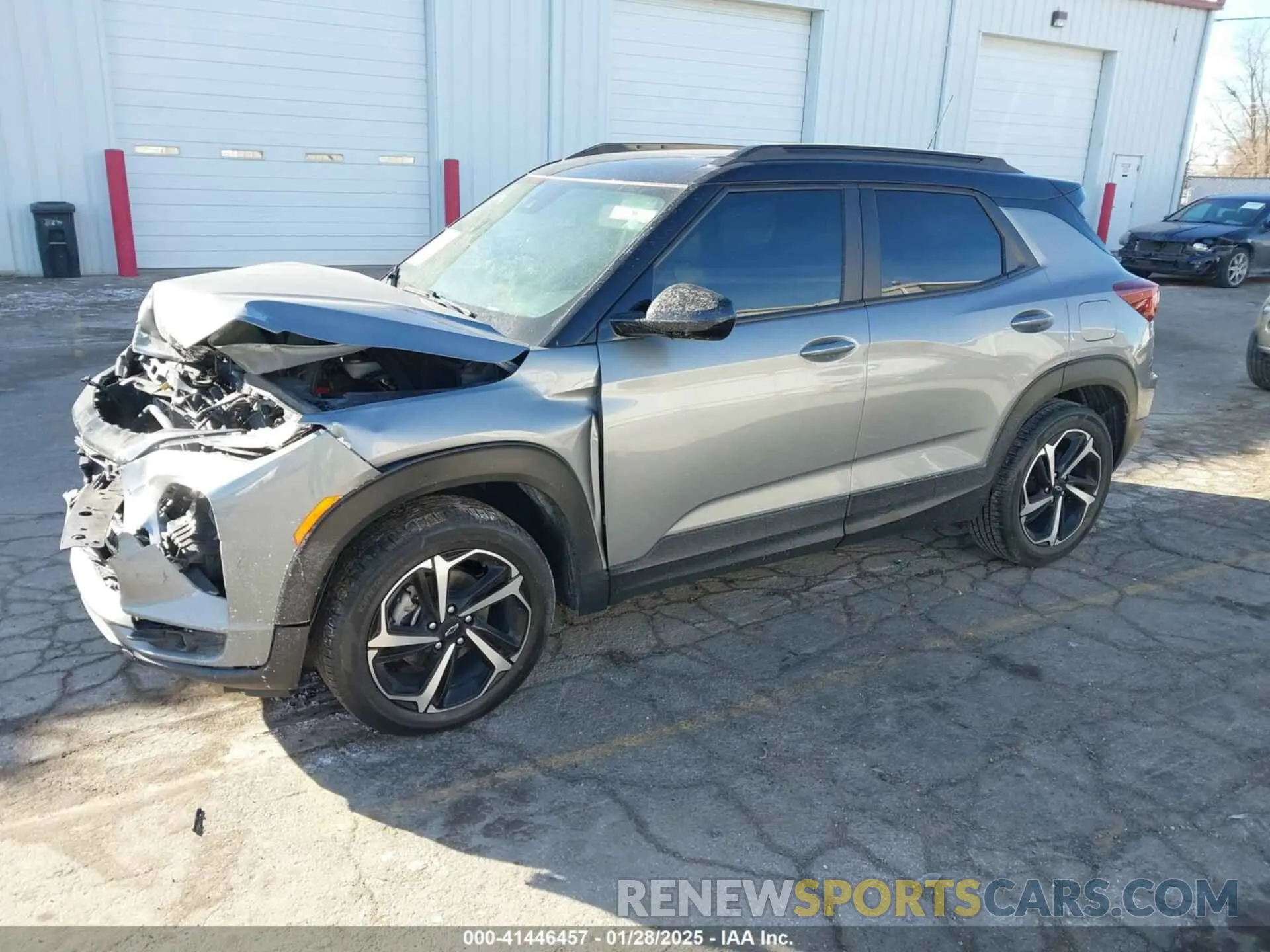 2 Photograph of a damaged car KL79MTSL8PB158120 CHEVROLET TRAILBLAZER 2023