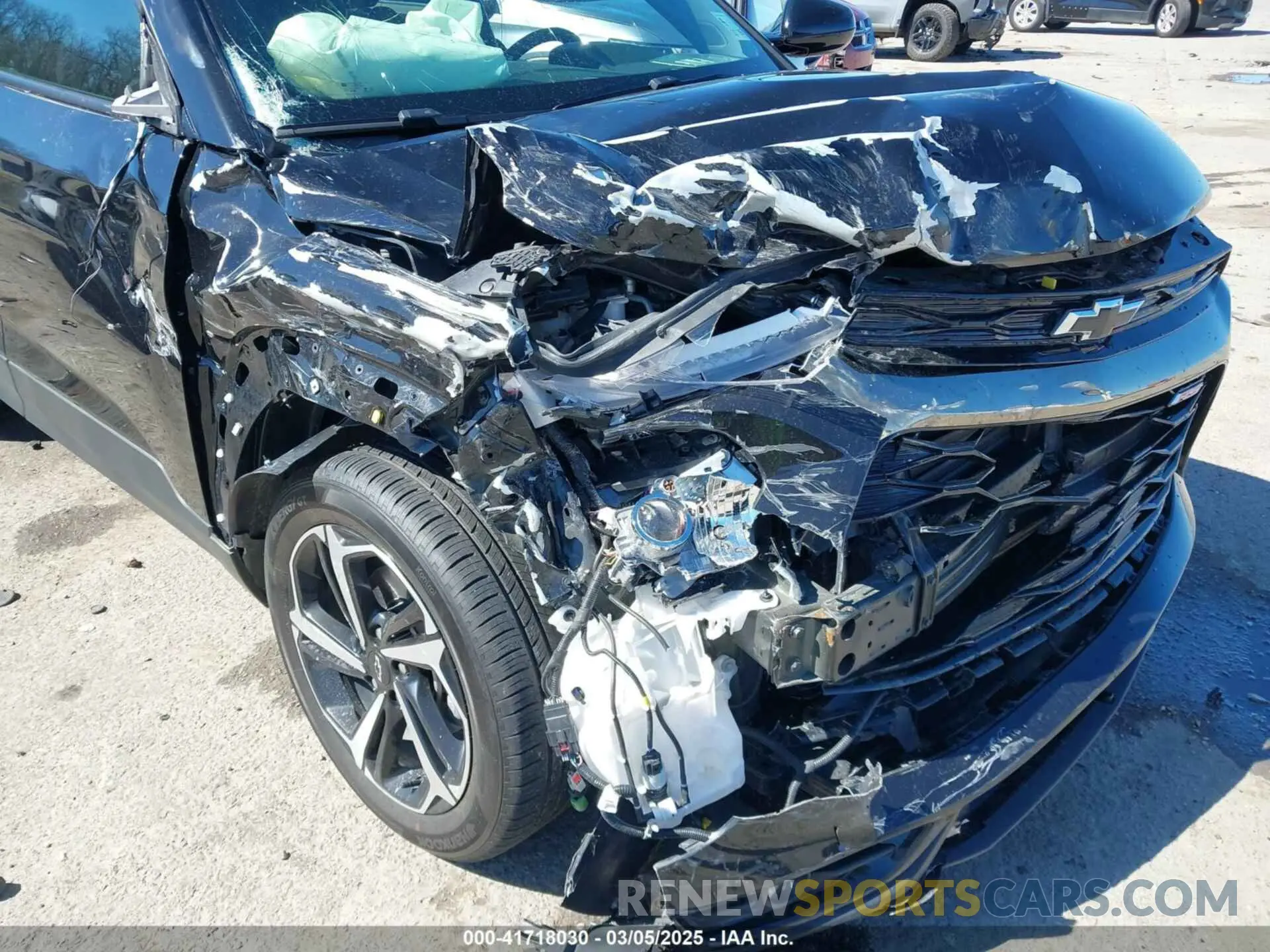 6 Photograph of a damaged car KL79MTSL8PB196172 CHEVROLET TRAILBLAZER 2023