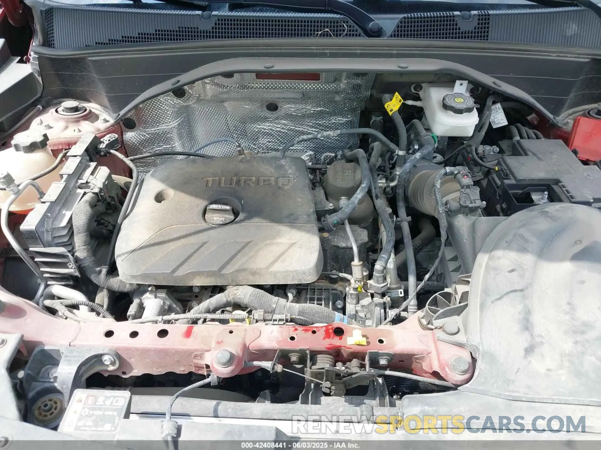 10 Photograph of a damaged car KL79MTSLXPB079533 CHEVROLET TRAILBLAZER 2023