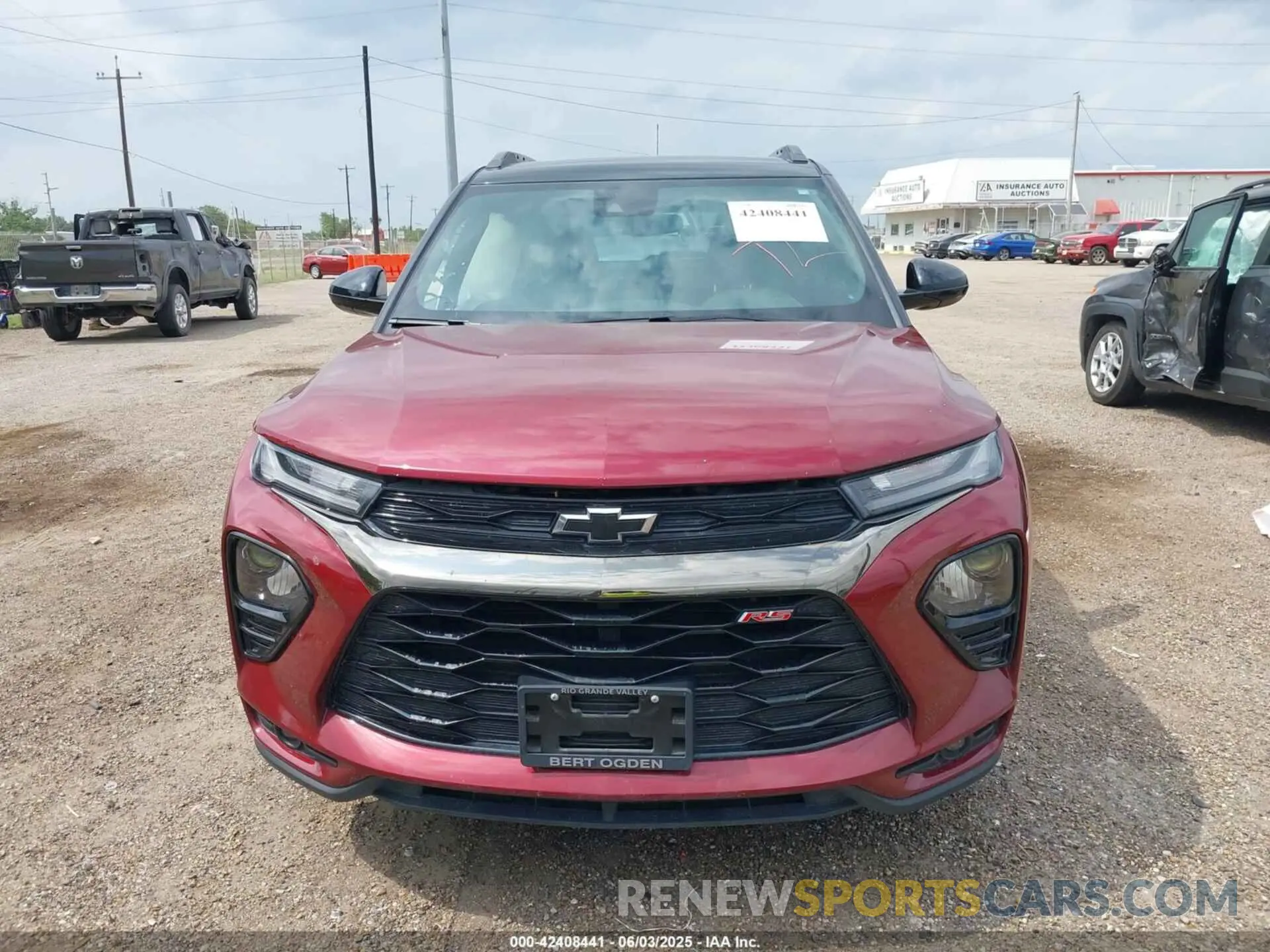 13 Photograph of a damaged car KL79MTSLXPB079533 CHEVROLET TRAILBLAZER 2023