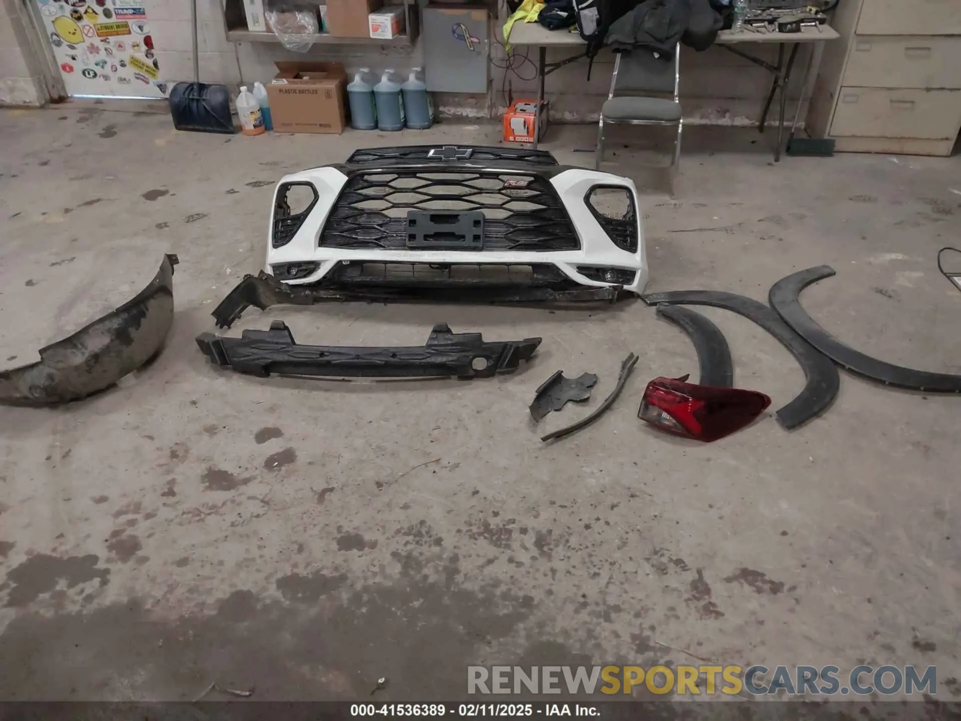 12 Photograph of a damaged car KL79MUSL0PB066943 CHEVROLET TRAILBLAZER 2023