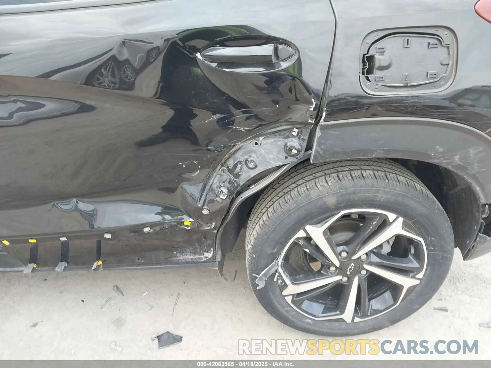 6 Photograph of a damaged car KL79MUSL2PB151394 CHEVROLET TRAILBLAZER 2023