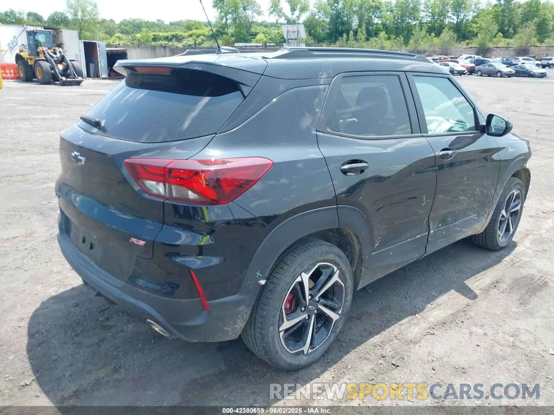 4 Photograph of a damaged car KL79MUSL2PB214672 CHEVROLET TRAILBLAZER 2023