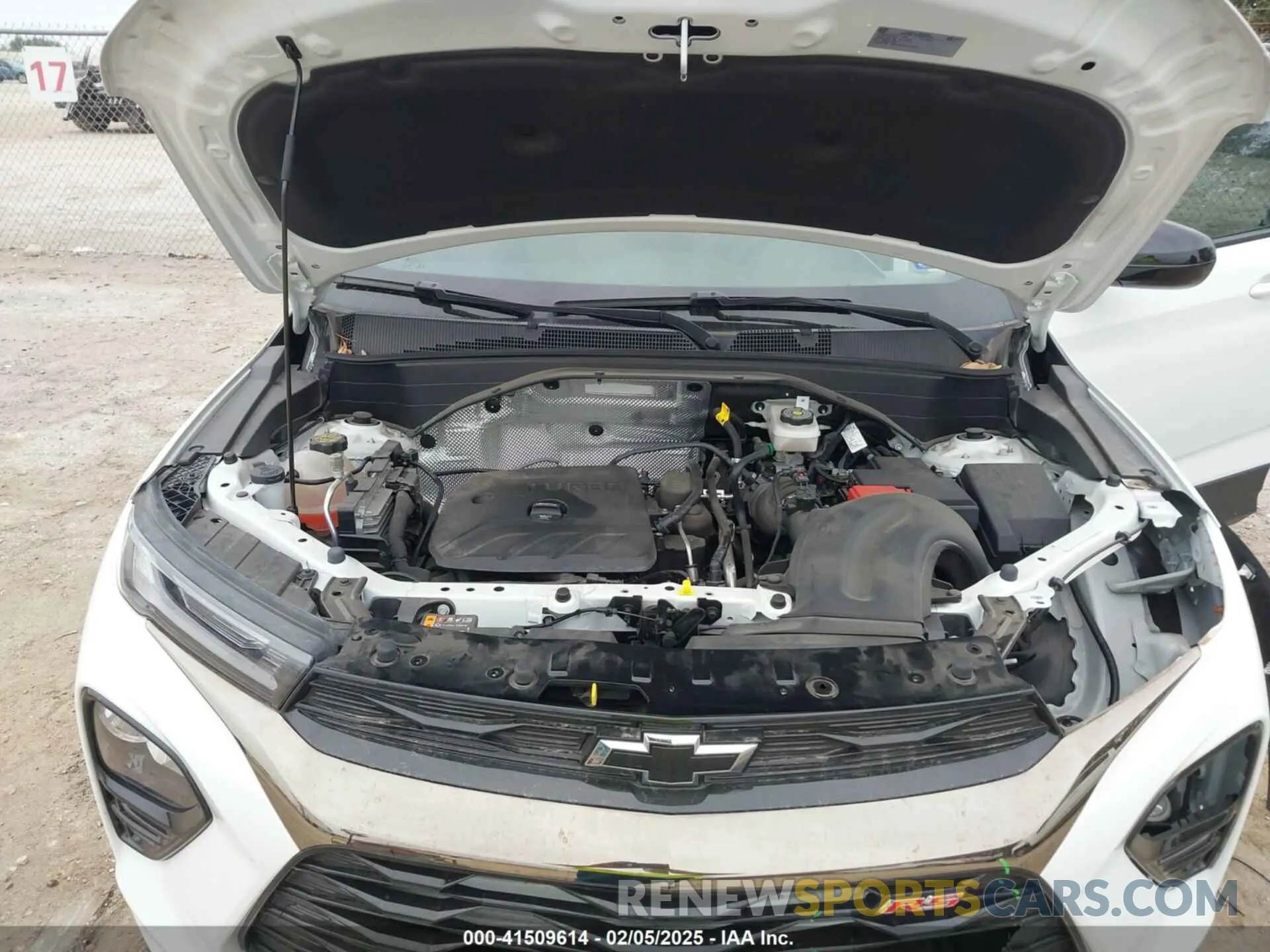 10 Photograph of a damaged car KL79MUSL3PB218665 CHEVROLET TRAILBLAZER 2023