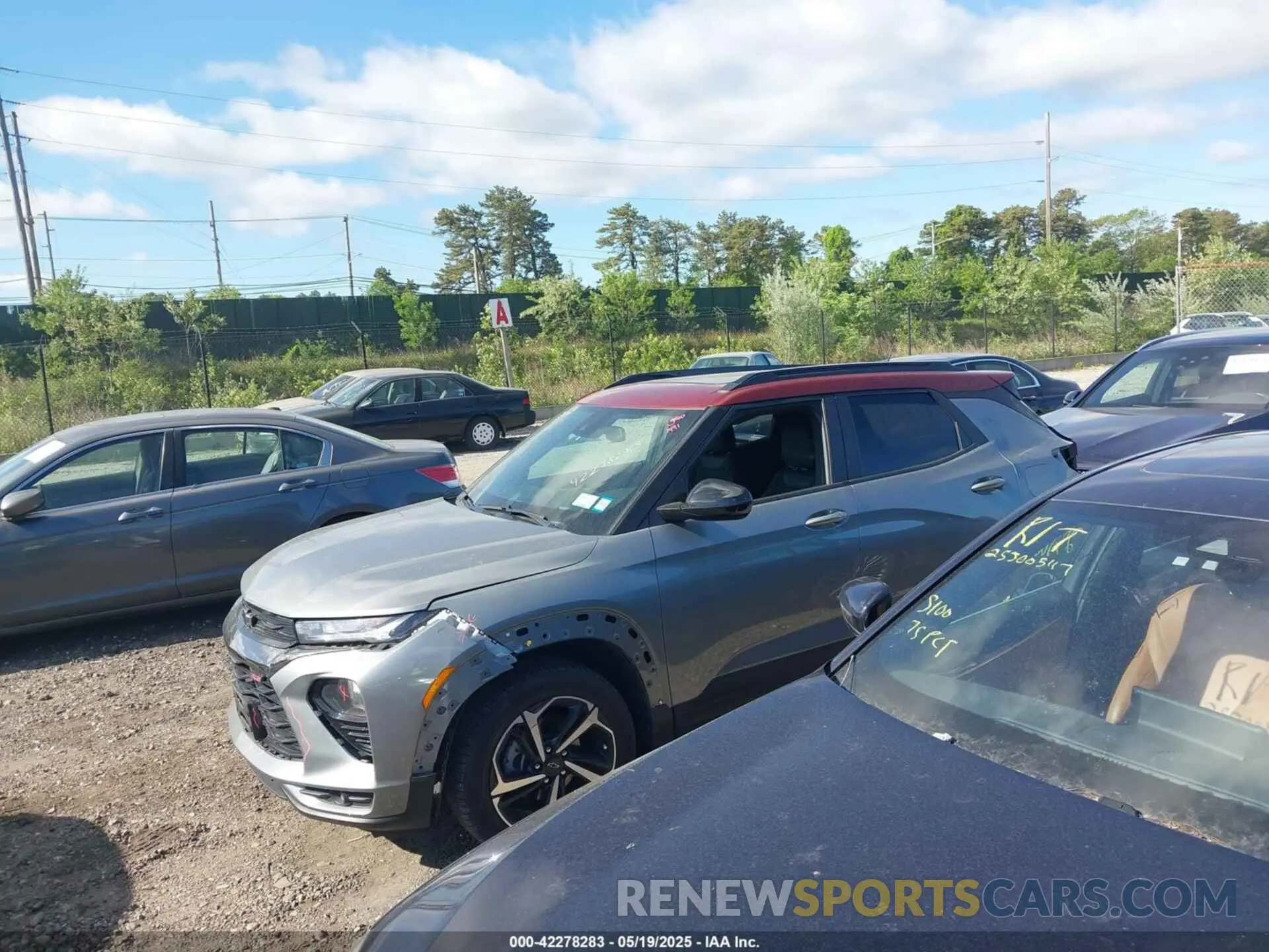 15 Photograph of a damaged car KL79MUSL5PB141491 CHEVROLET TRAILBLAZER 2023