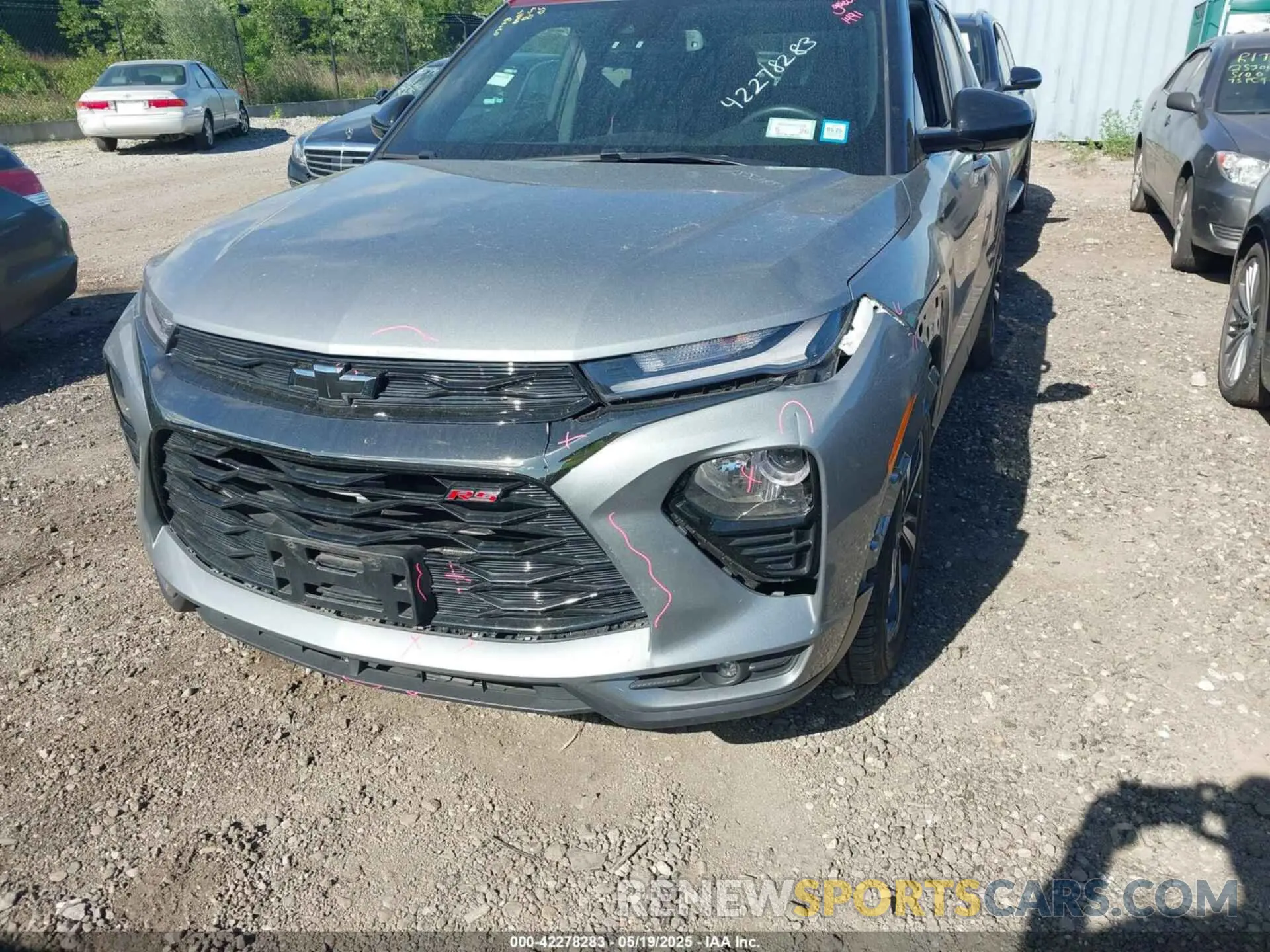 20 Photograph of a damaged car KL79MUSL5PB141491 CHEVROLET TRAILBLAZER 2023