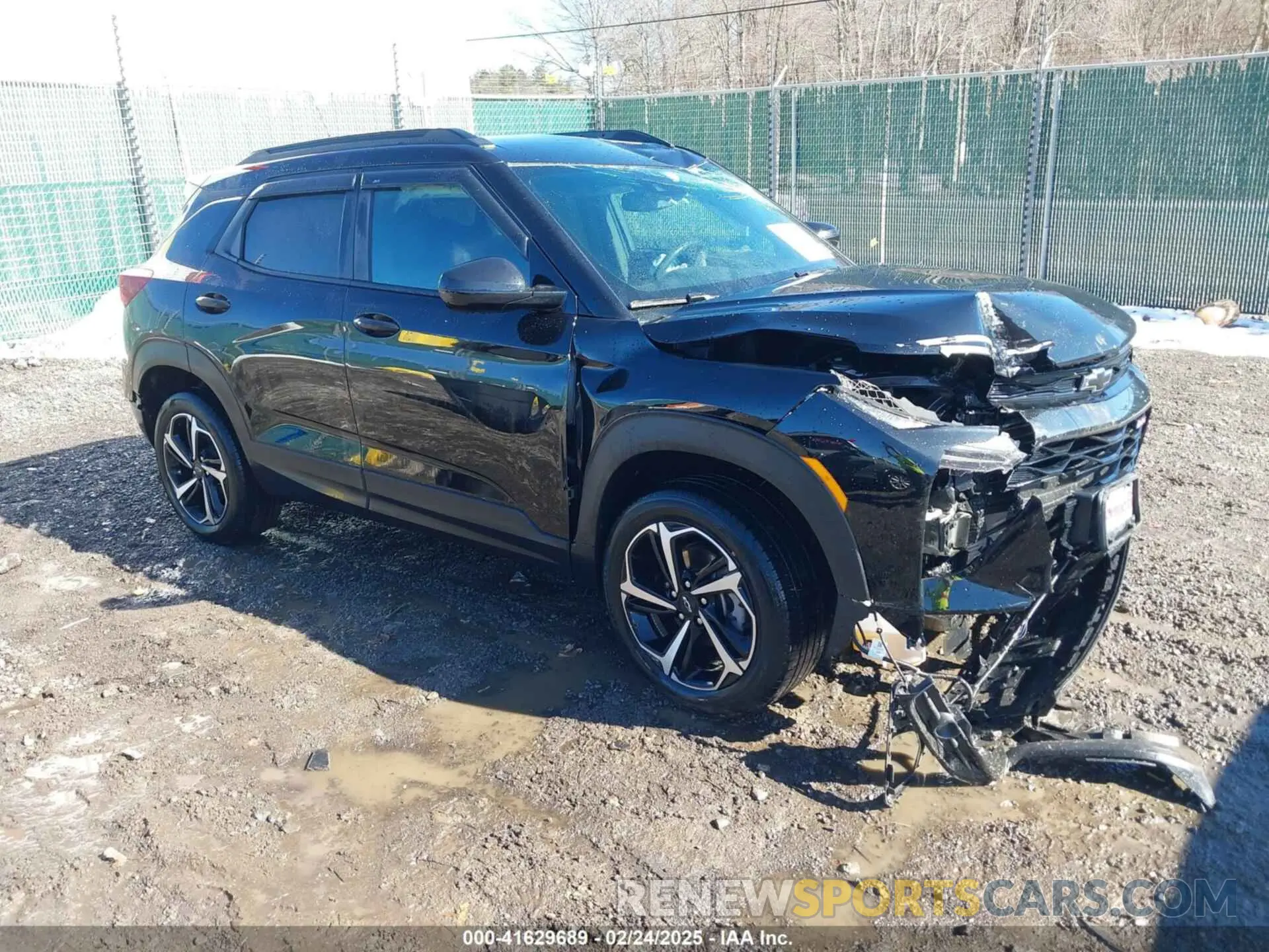 1 Photograph of a damaged car KL79MUSL5PB173647 CHEVROLET TRAILBLAZER 2023