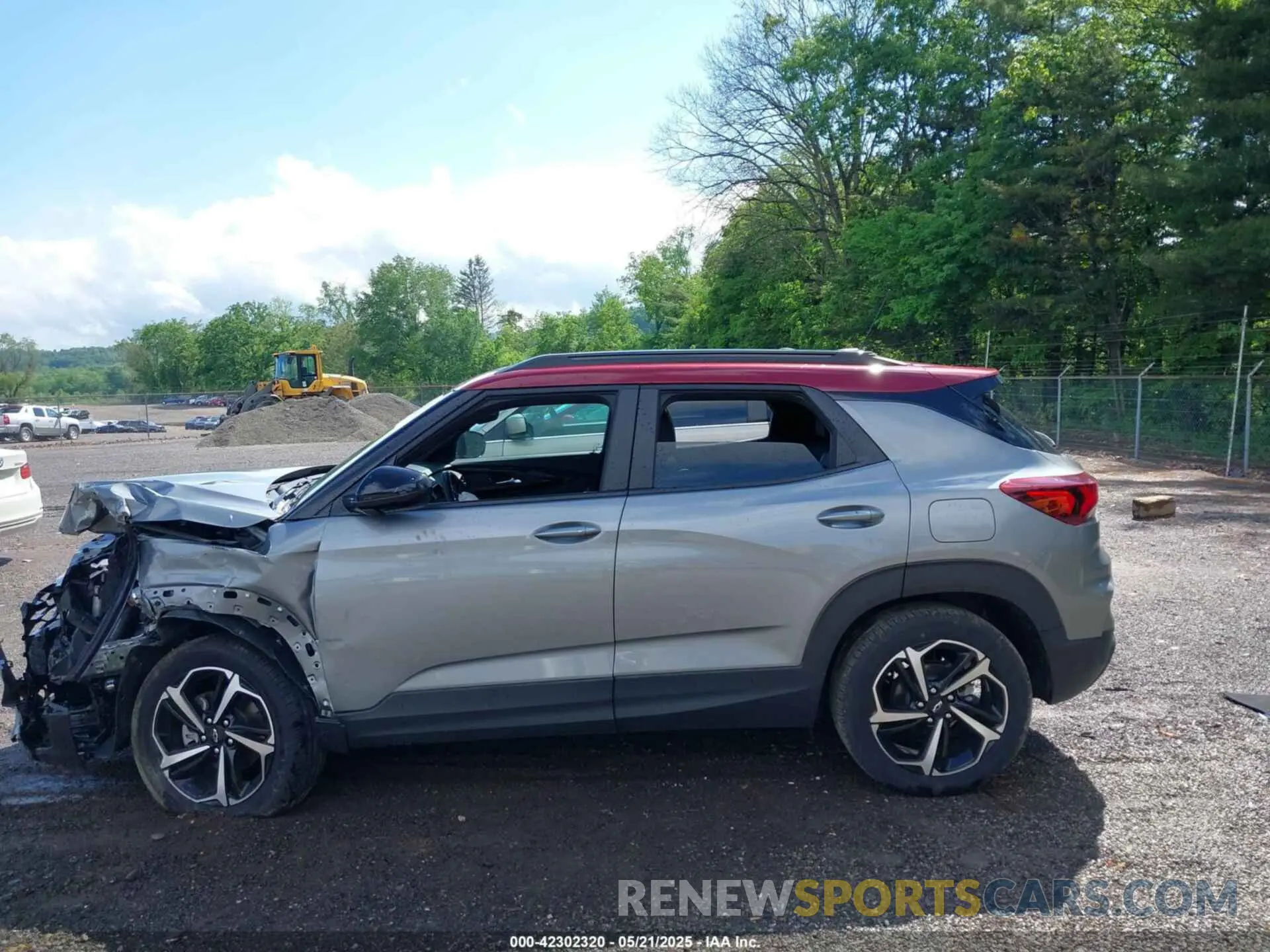 14 Photograph of a damaged car KL79MUSL7PB116186 CHEVROLET TRAILBLAZER 2023