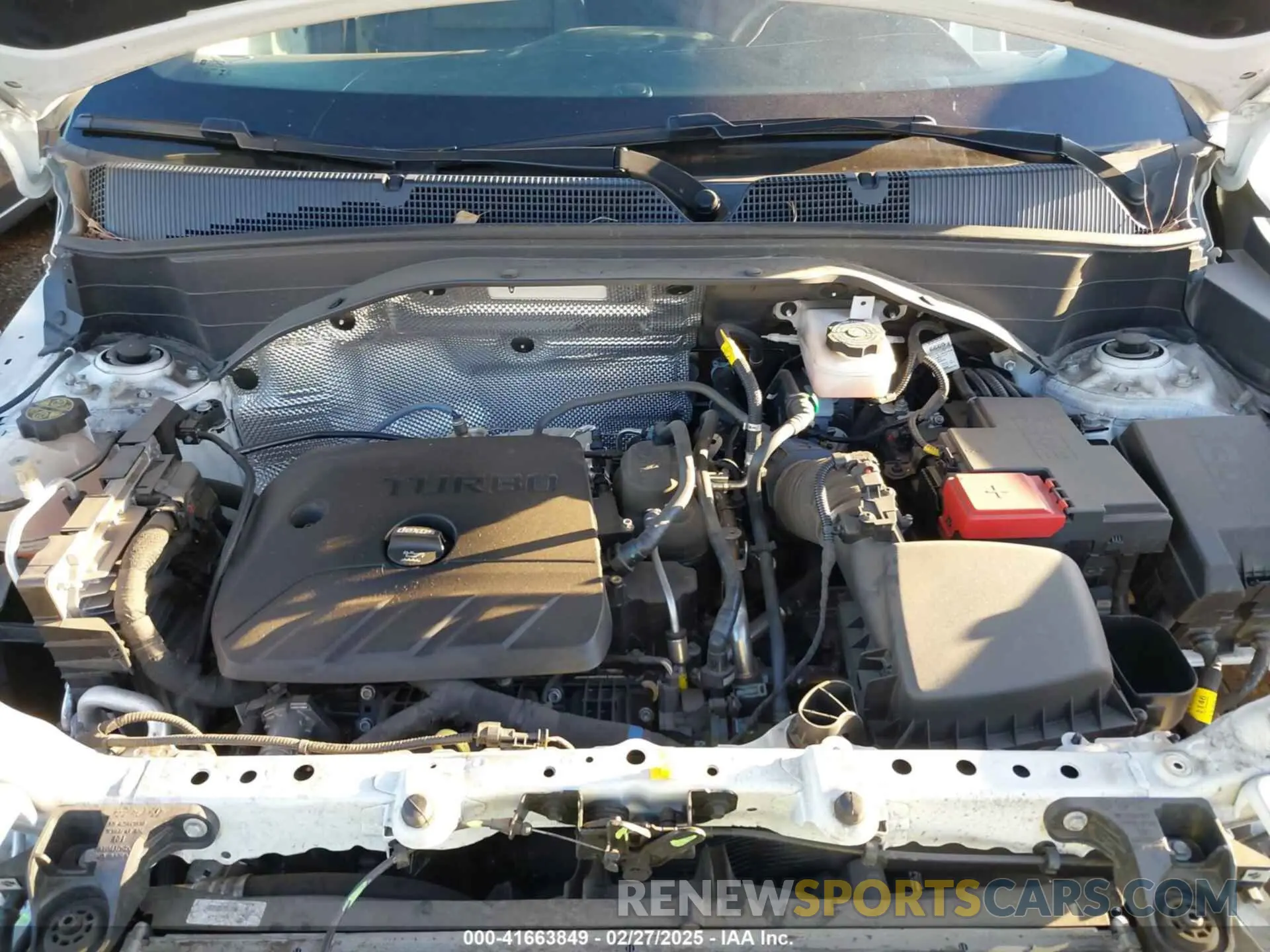 10 Photograph of a damaged car KL79MVSL0PB110428 CHEVROLET TRAILBLAZER 2023