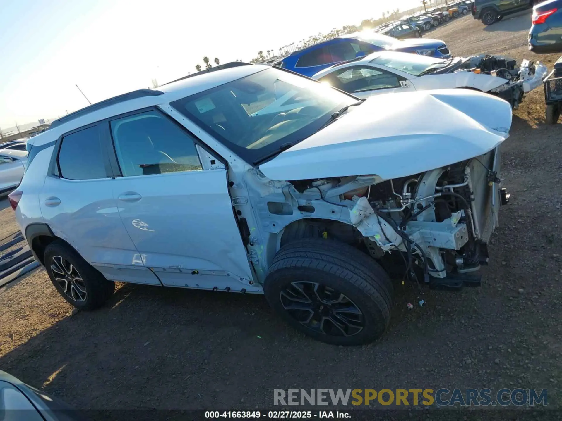 14 Photograph of a damaged car KL79MVSL0PB110428 CHEVROLET TRAILBLAZER 2023