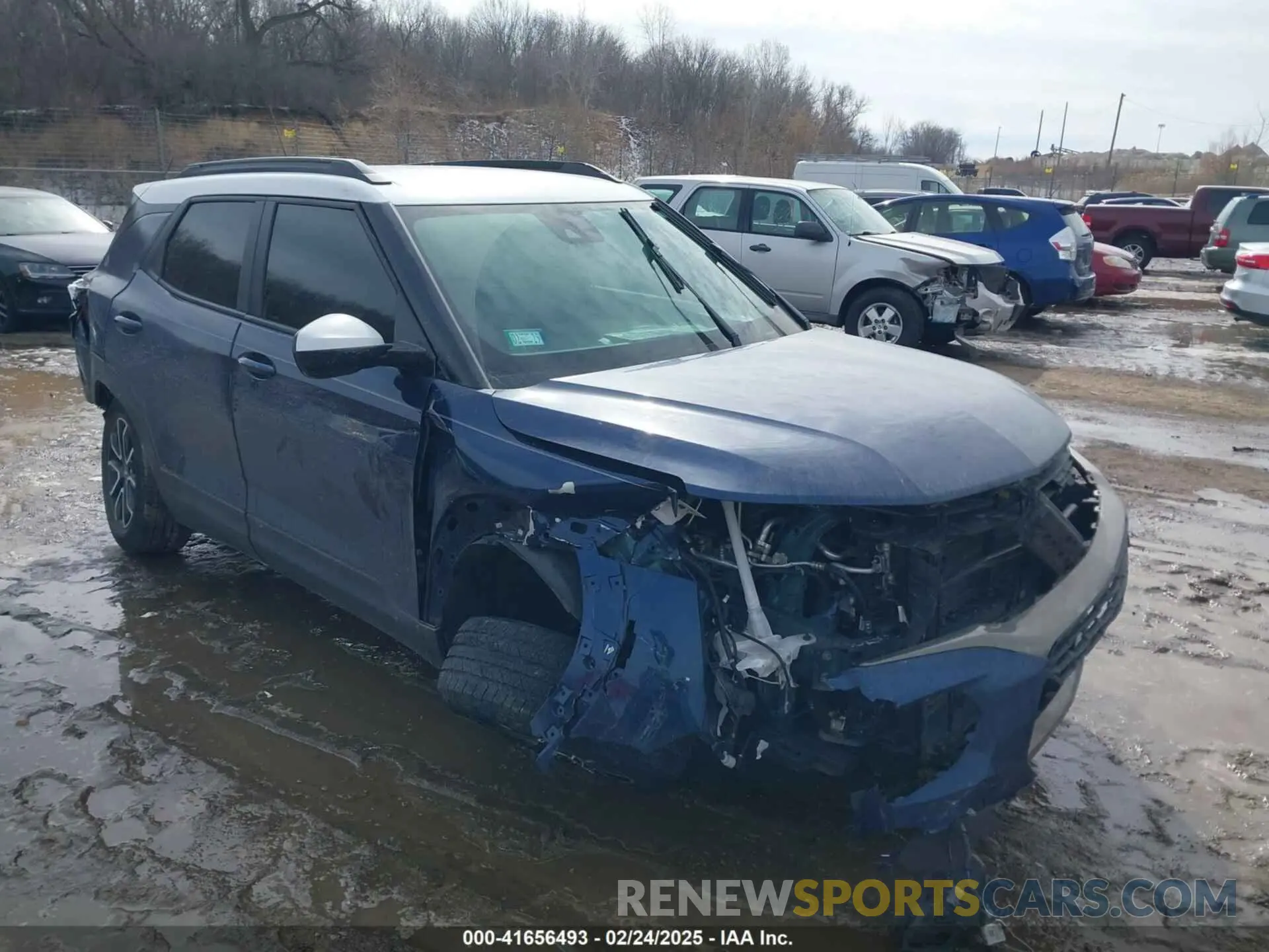 1 Photograph of a damaged car KL79MVSL7PB055766 CHEVROLET TRAILBLAZER 2023