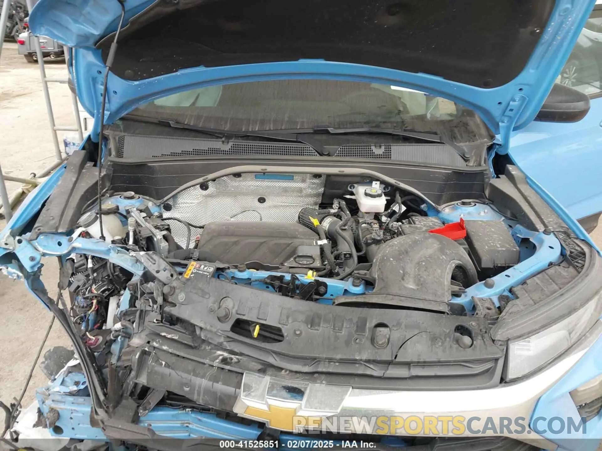 10 Photograph of a damaged car KL79MMS25RB185159 CHEVROLET TRAILBLAZER 2024