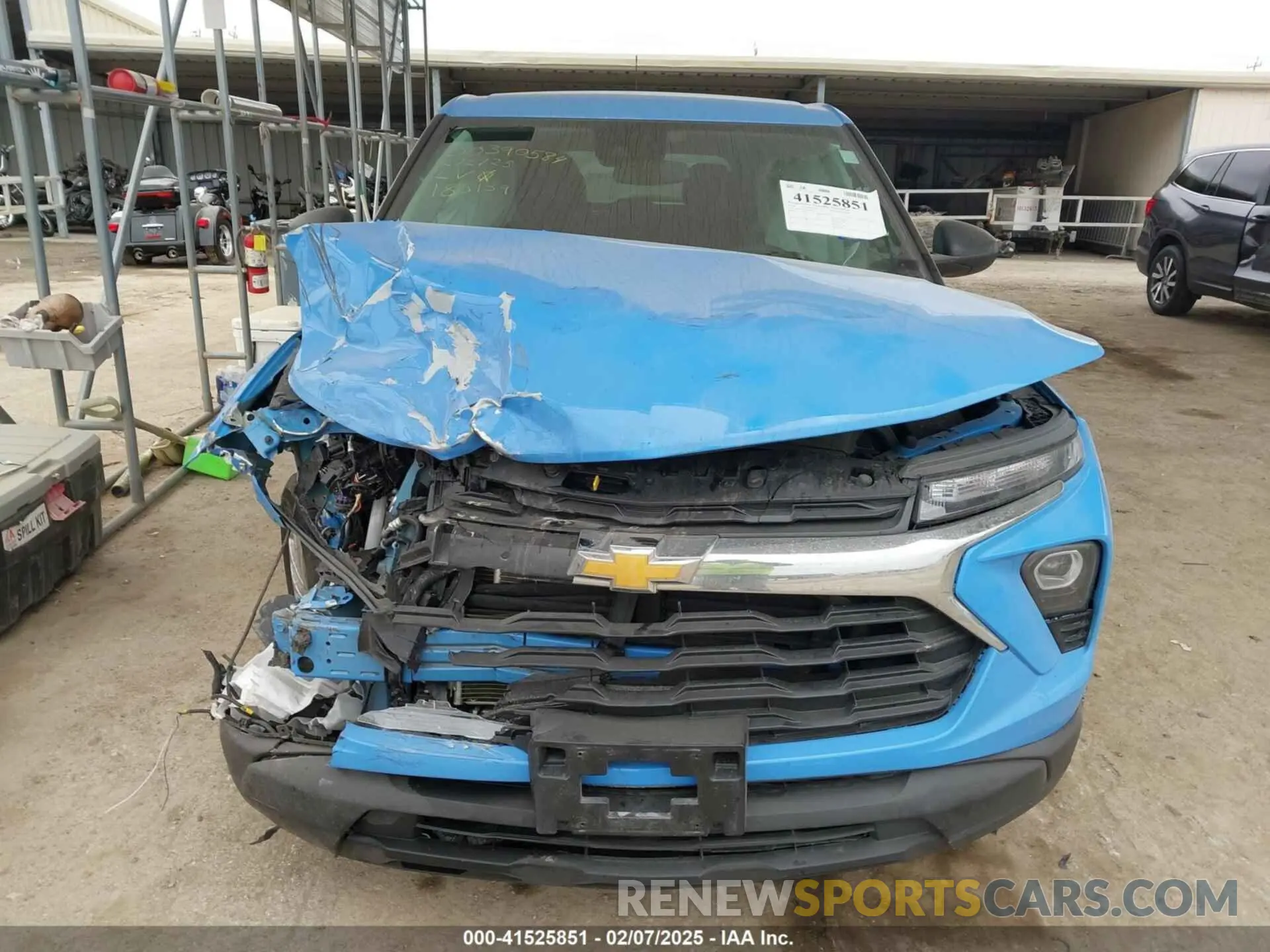 11 Photograph of a damaged car KL79MMS25RB185159 CHEVROLET TRAILBLAZER 2024