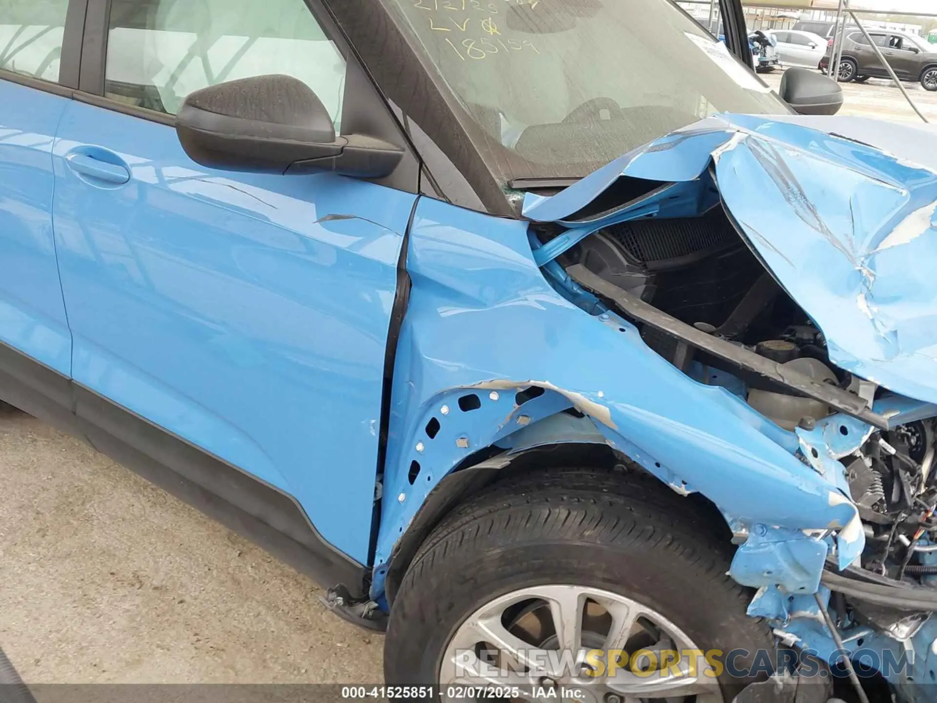 6 Photograph of a damaged car KL79MMS25RB185159 CHEVROLET TRAILBLAZER 2024