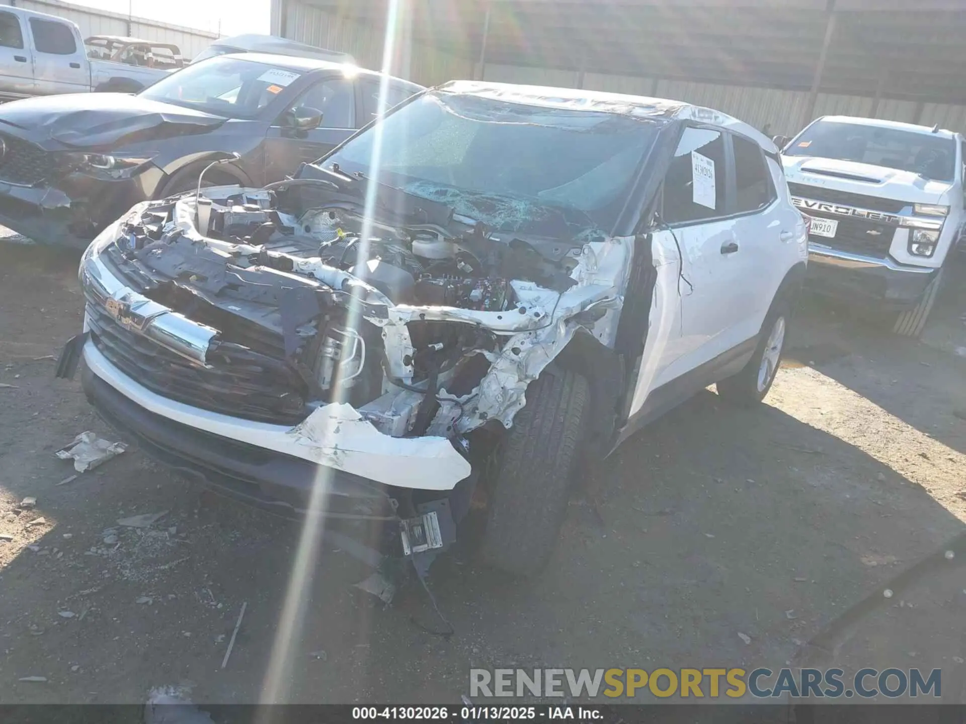 2 Photograph of a damaged car KL79MMS27RB055061 CHEVROLET TRAILBLAZER 2024