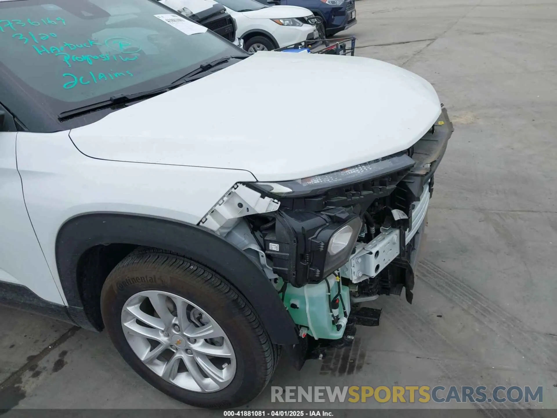 17 Photograph of a damaged car KL79MMSL0RB119269 CHEVROLET TRAILBLAZER 2024