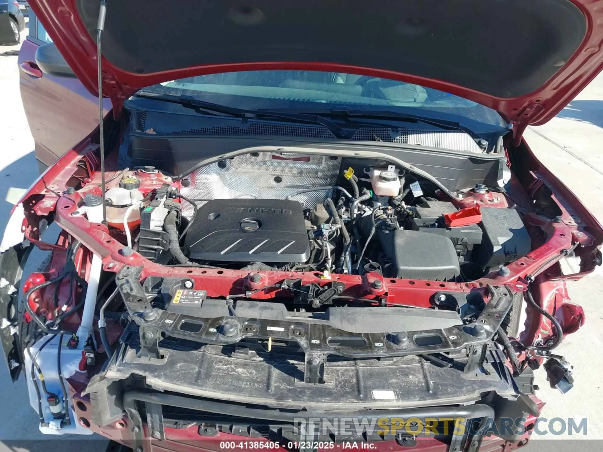 10 Photograph of a damaged car KL79MMSL4RB152260 CHEVROLET TRAILBLAZER 2024