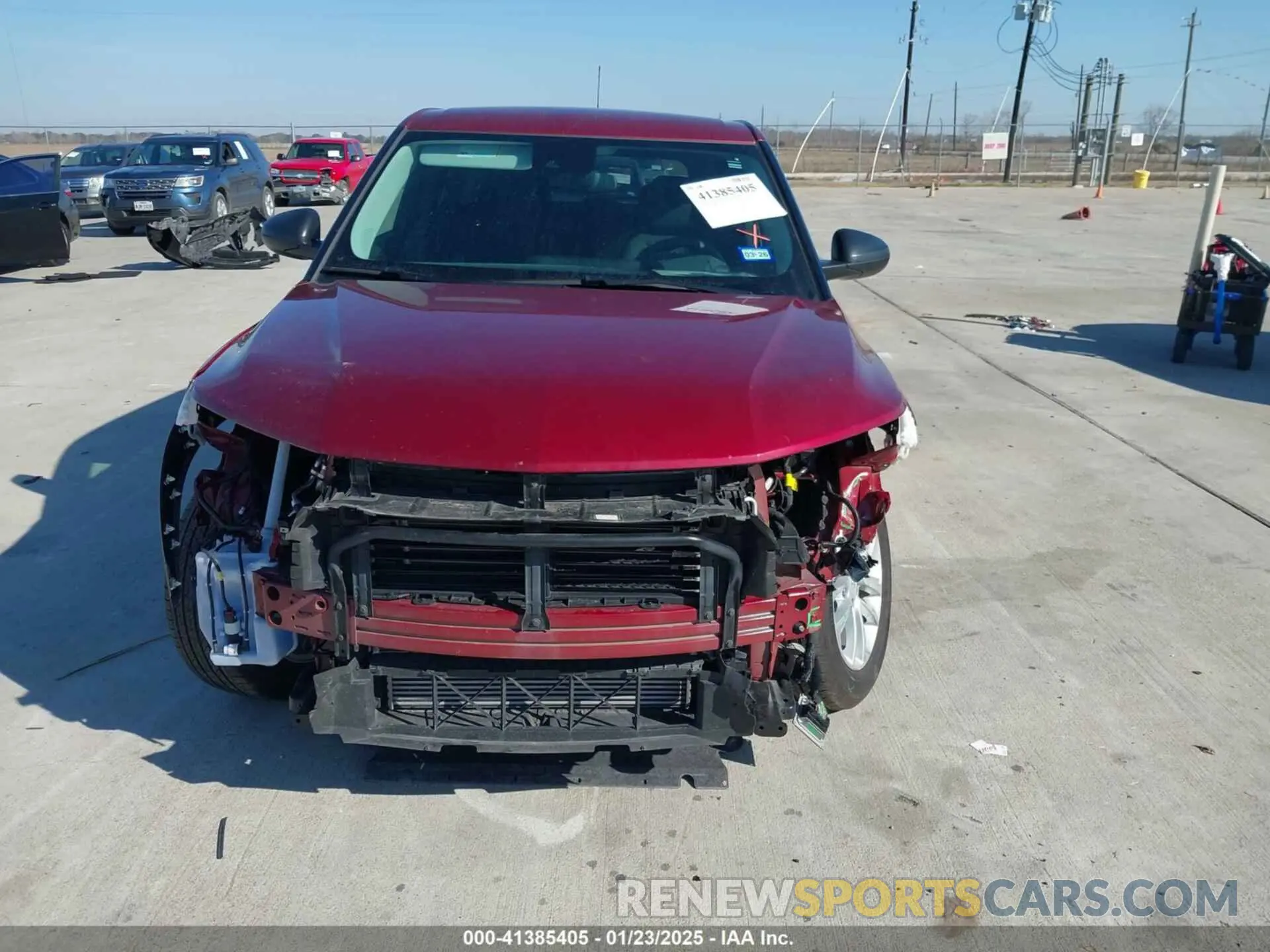 6 Photograph of a damaged car KL79MMSL4RB152260 CHEVROLET TRAILBLAZER 2024