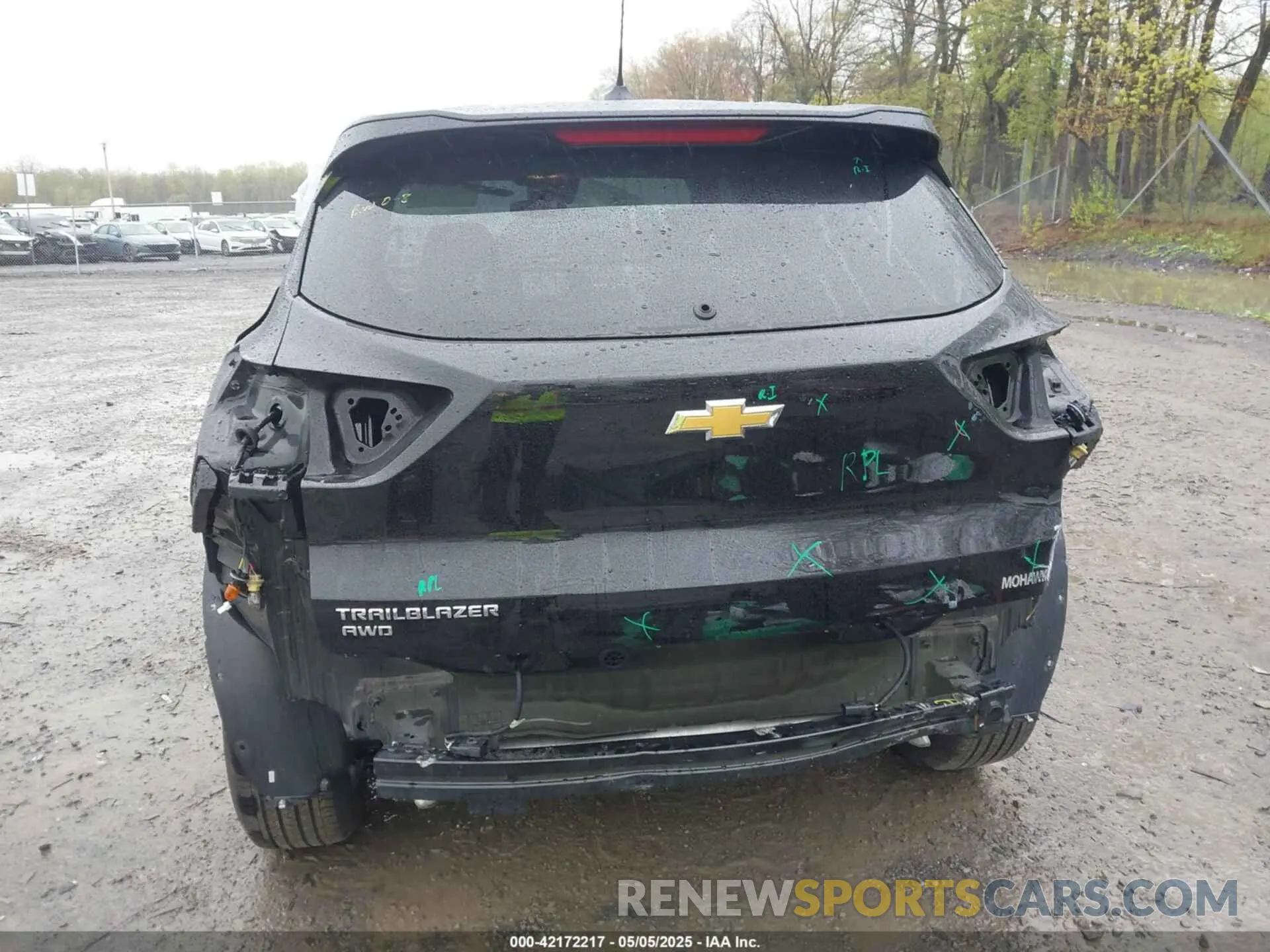 17 Photograph of a damaged car KL79MNSL9RB160604 CHEVROLET TRAILBLAZER 2024