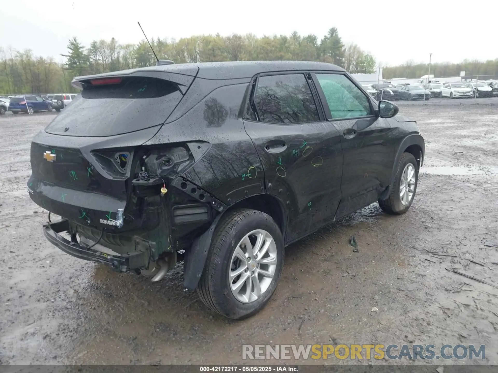 4 Photograph of a damaged car KL79MNSL9RB160604 CHEVROLET TRAILBLAZER 2024