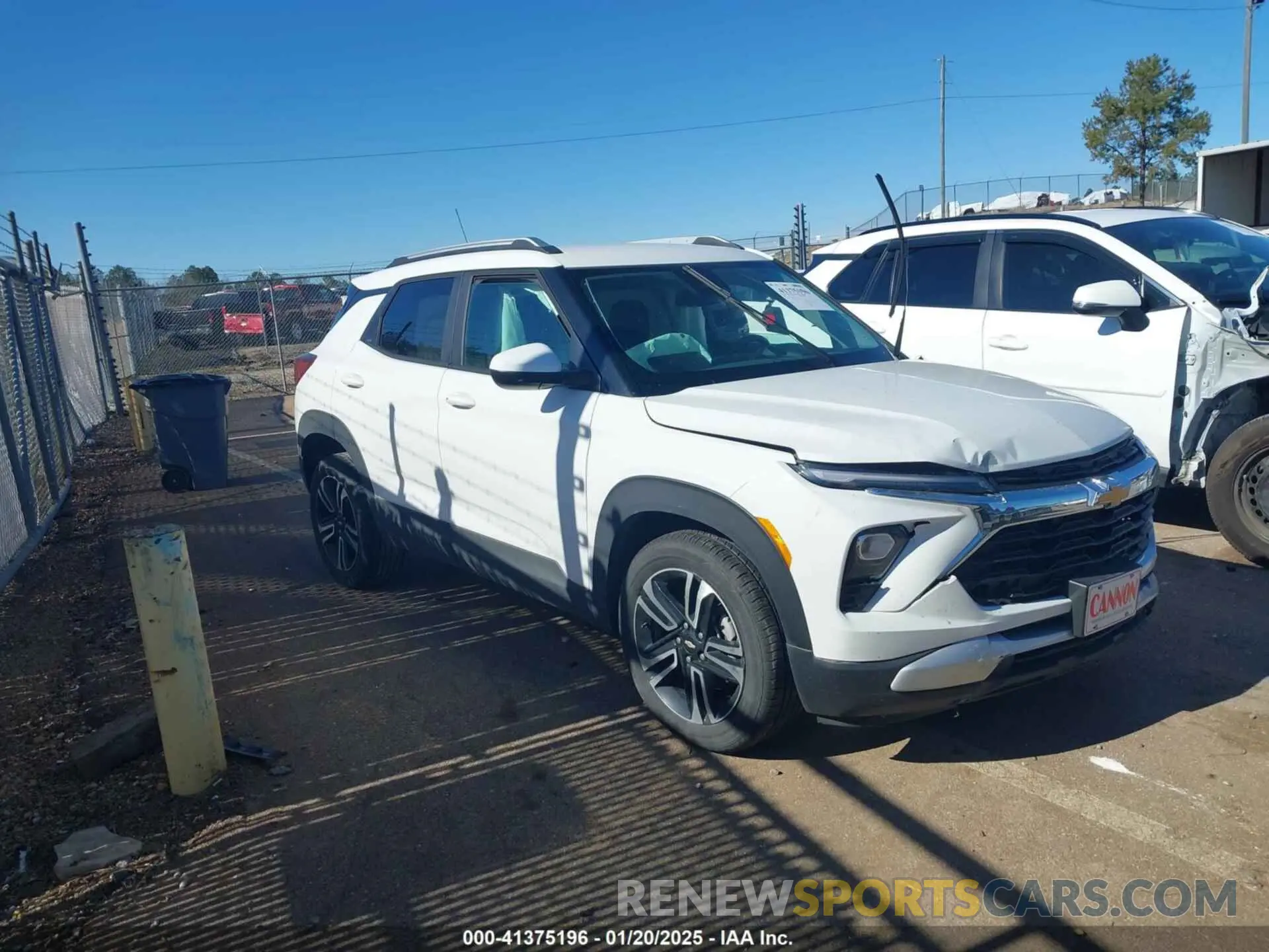 1 Photograph of a damaged car KL79MPSL5RB102744 CHEVROLET TRAILBLAZER 2024