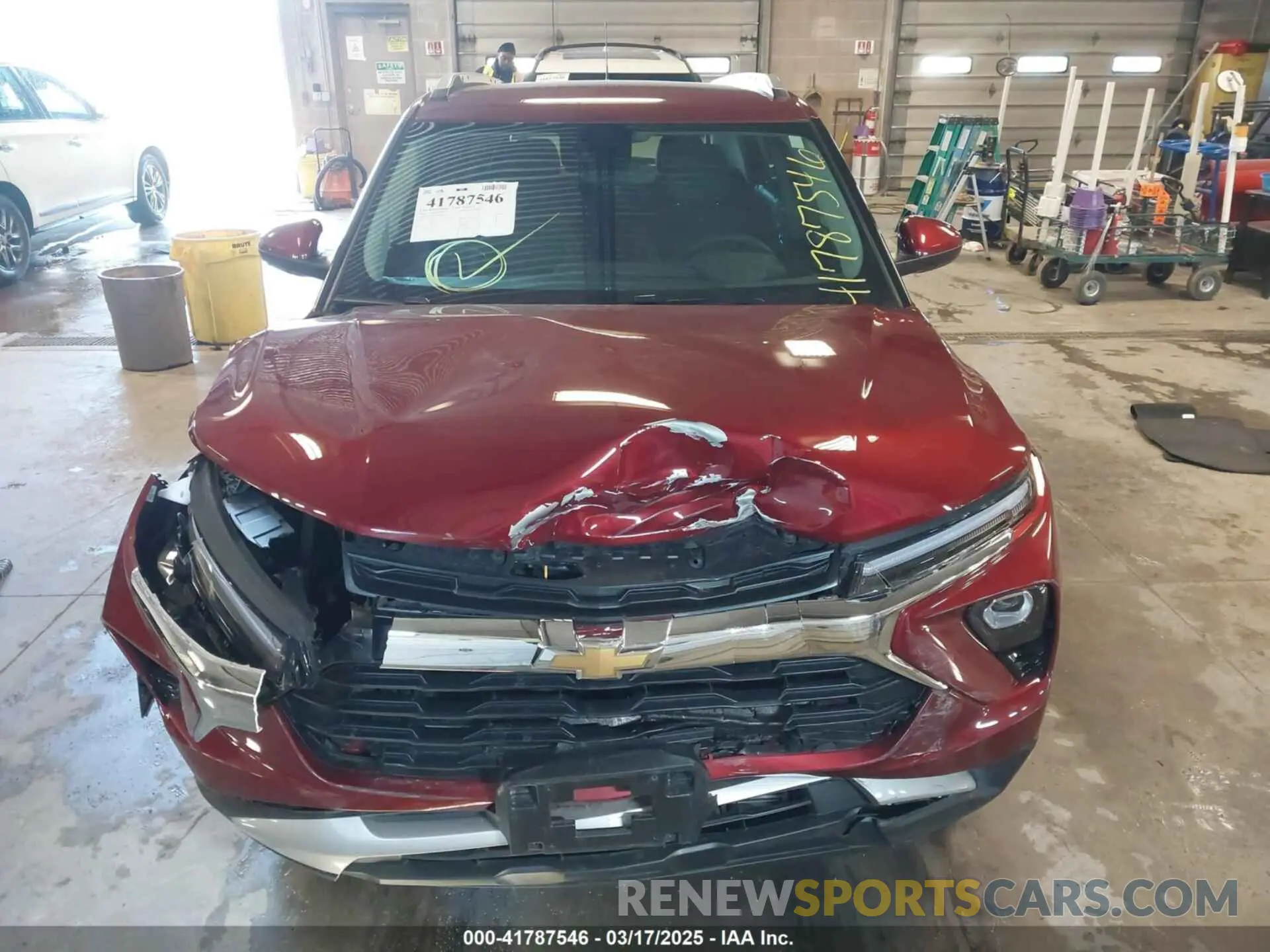 12 Photograph of a damaged car KL79MPSL5RB182434 CHEVROLET TRAILBLAZER 2024