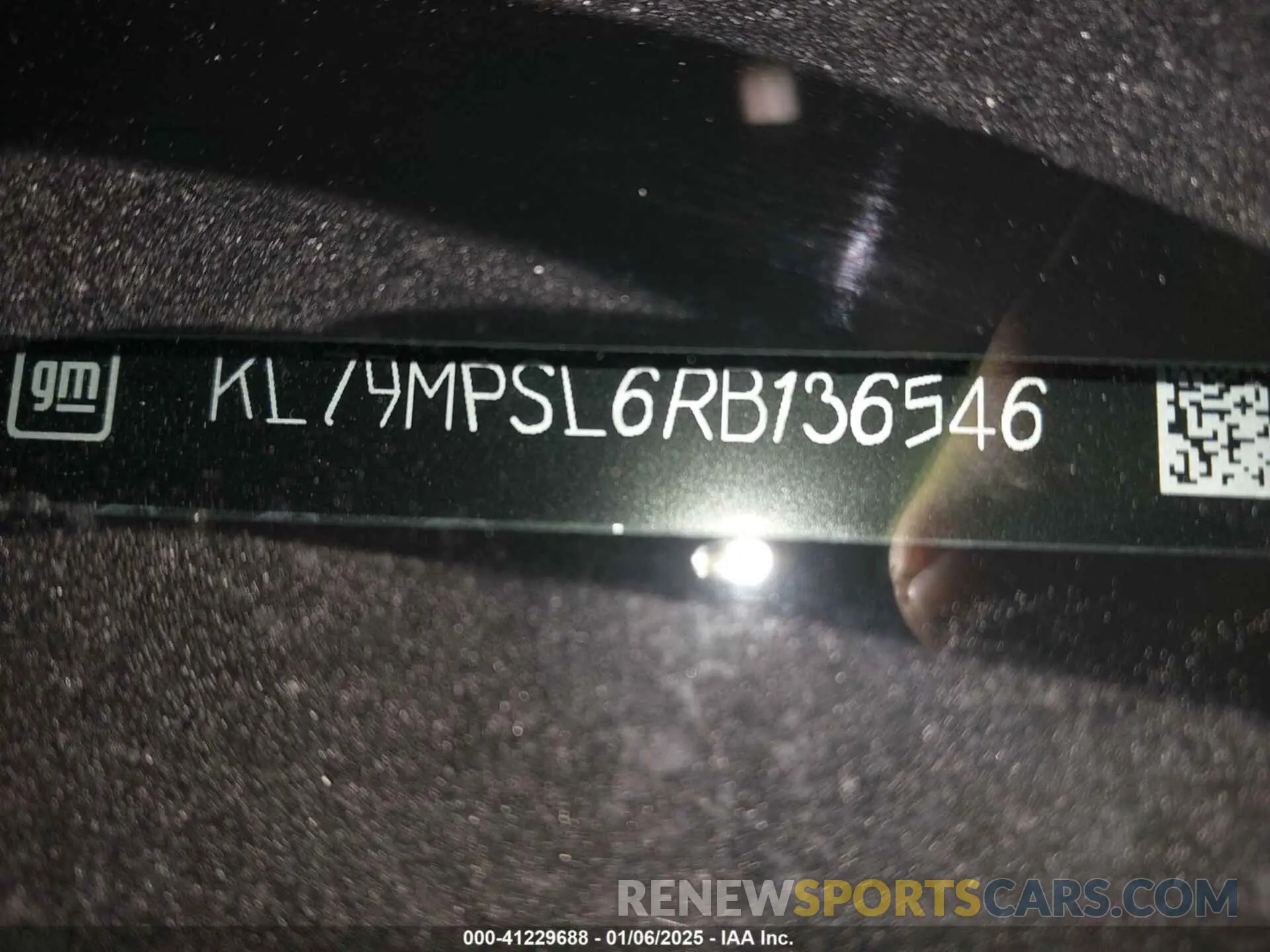 9 Photograph of a damaged car KL79MPSL6RB136546 CHEVROLET TRAILBLAZER 2024