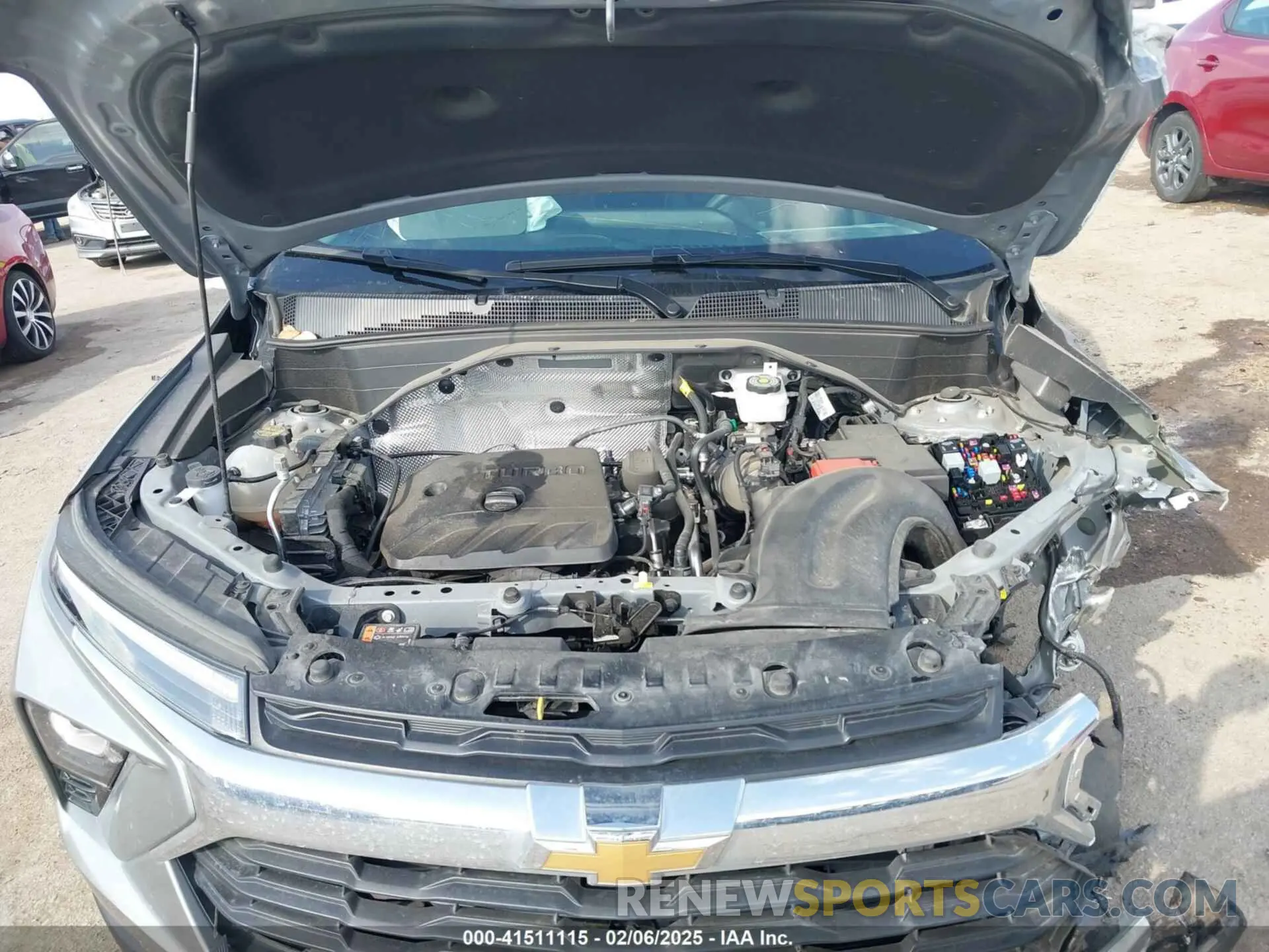 10 Photograph of a damaged car KL79MPSL7RB186016 CHEVROLET TRAILBLAZER 2024