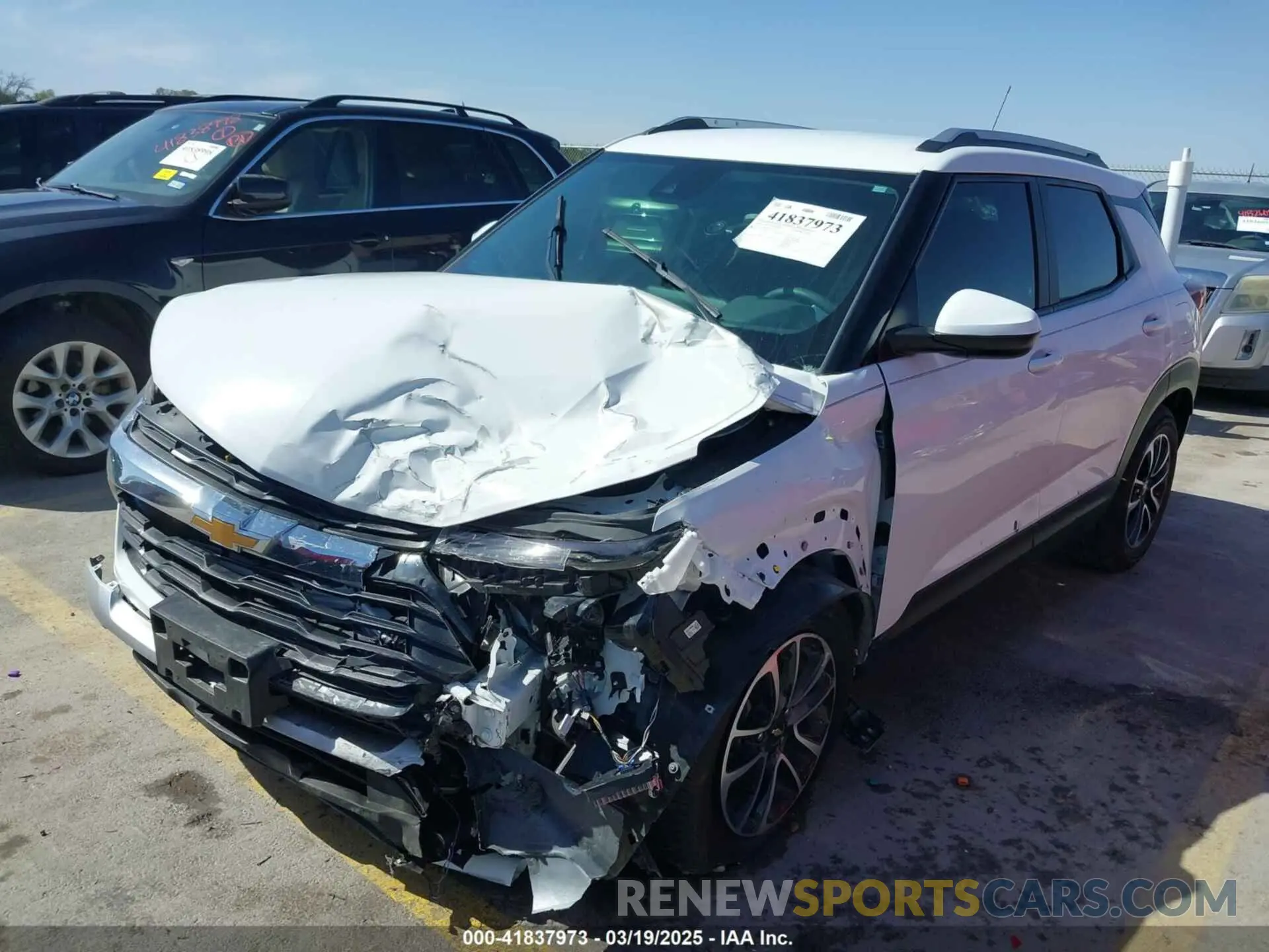 2 Photograph of a damaged car KL79MPSL8RB162579 CHEVROLET TRAILBLAZER 2024