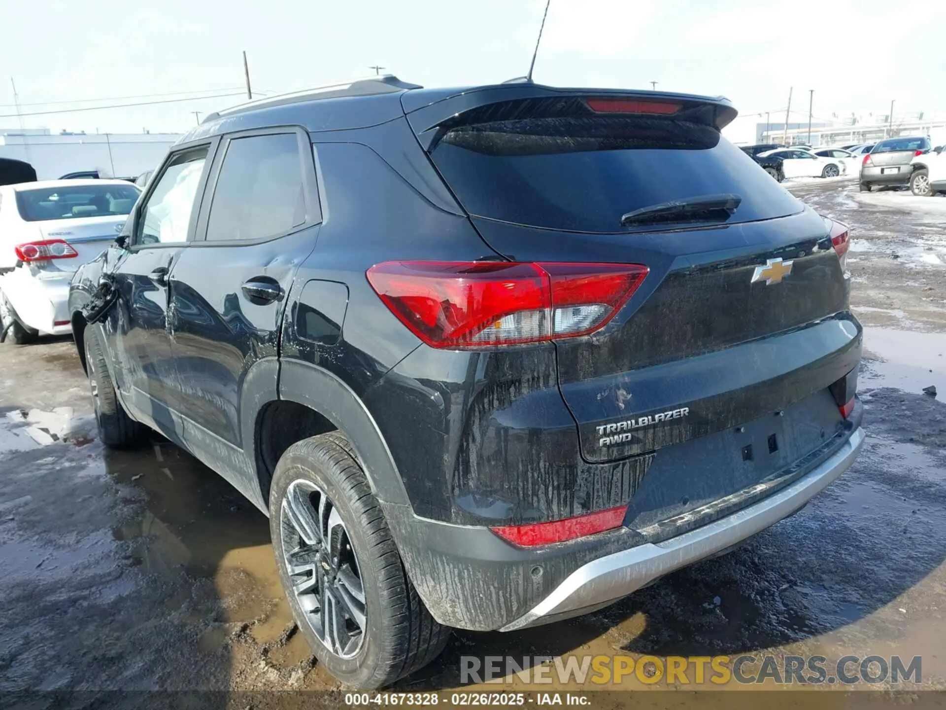 3 Photograph of a damaged car KL79MRSL0RB182935 CHEVROLET TRAILBLAZER 2024