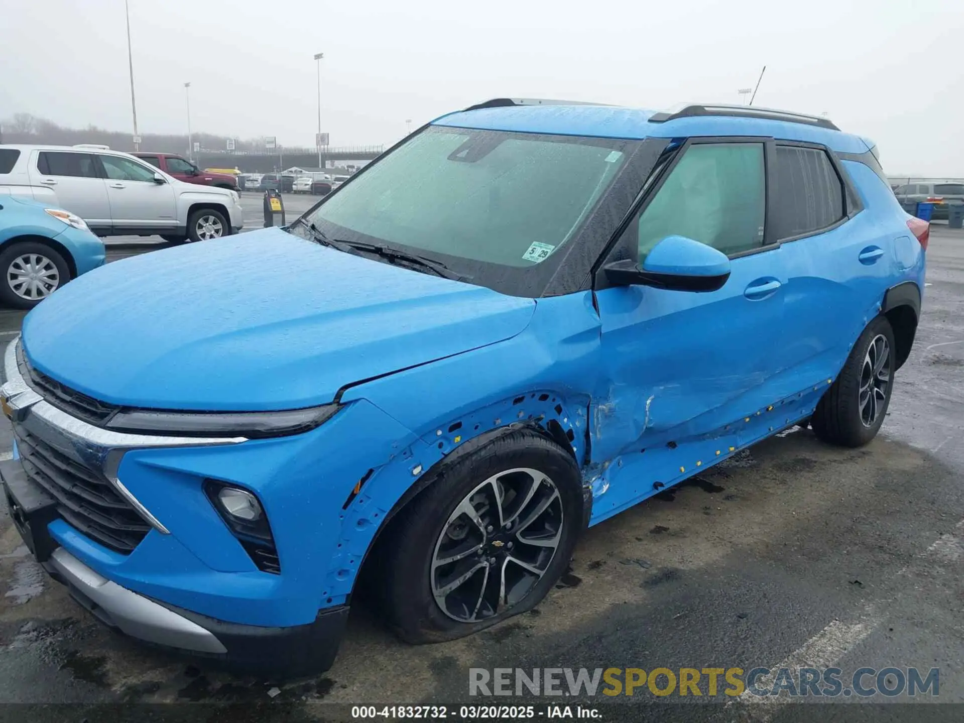 6 Photograph of a damaged car KL79MRSL1RB132500 CHEVROLET TRAILBLAZER 2024
