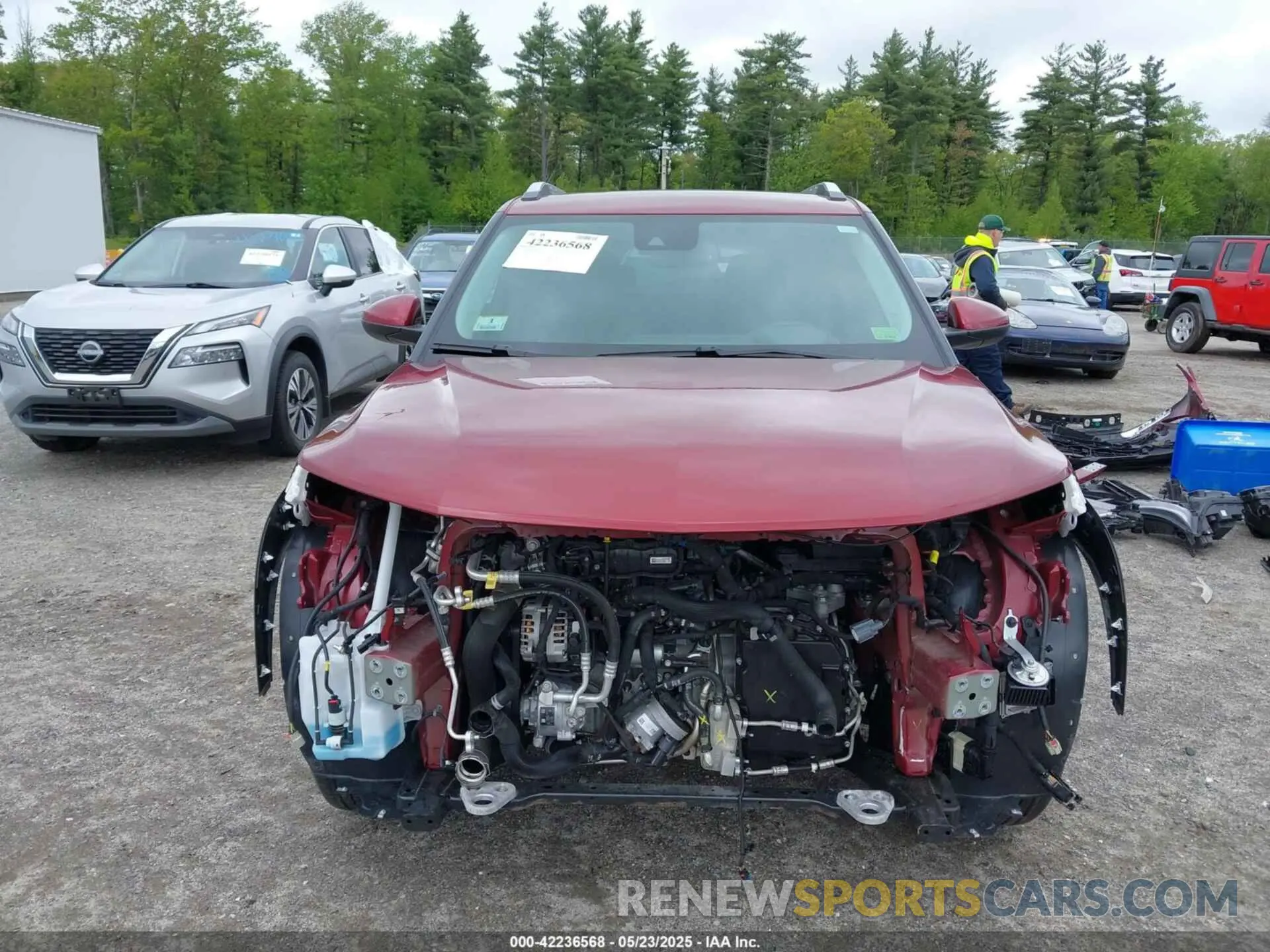 13 Photograph of a damaged car KL79MRSL2RB103815 CHEVROLET TRAILBLAZER 2024